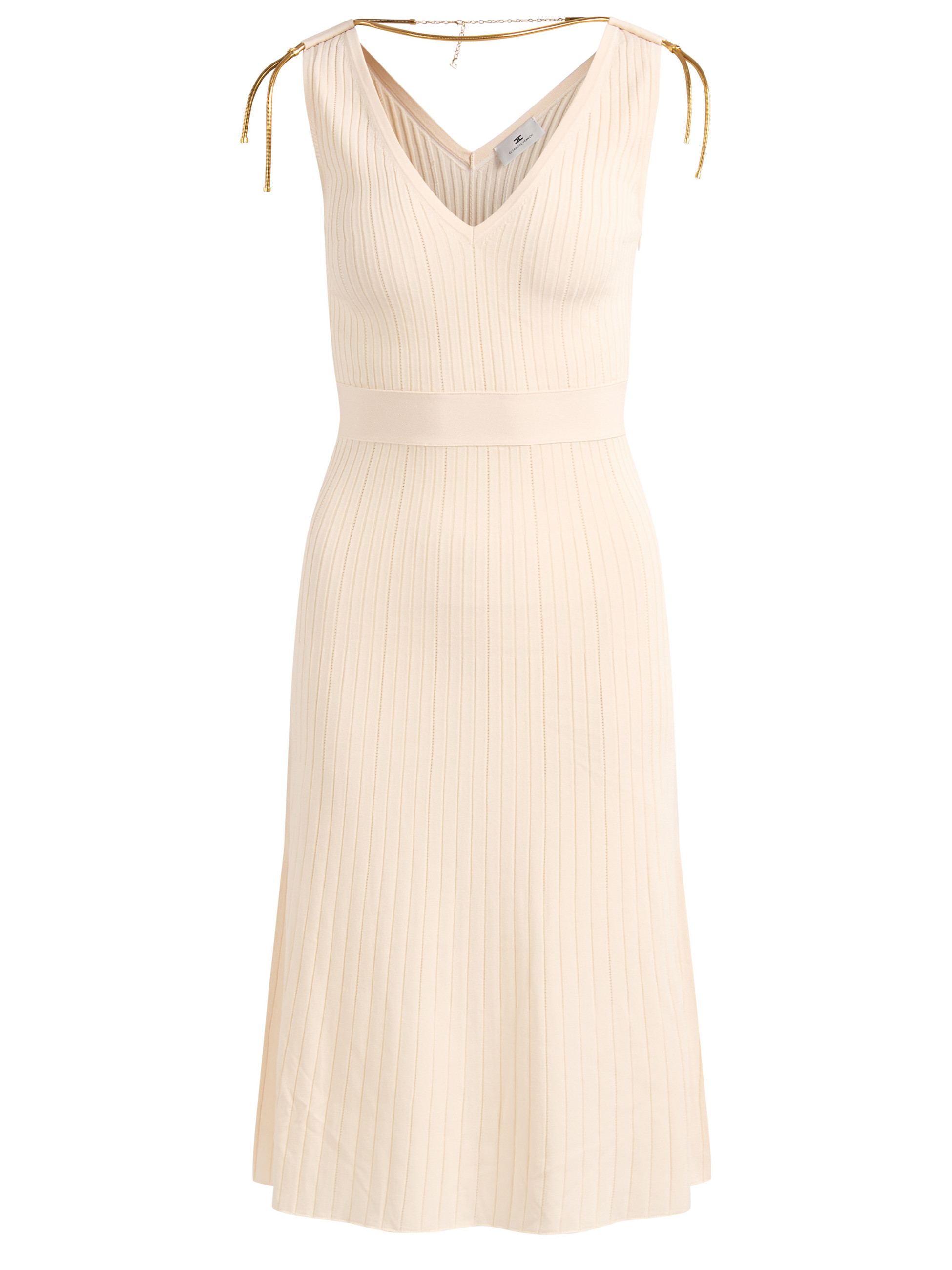 Elisabetta Franchi butter-colored Elisabetta Franchi dress | H-Brands