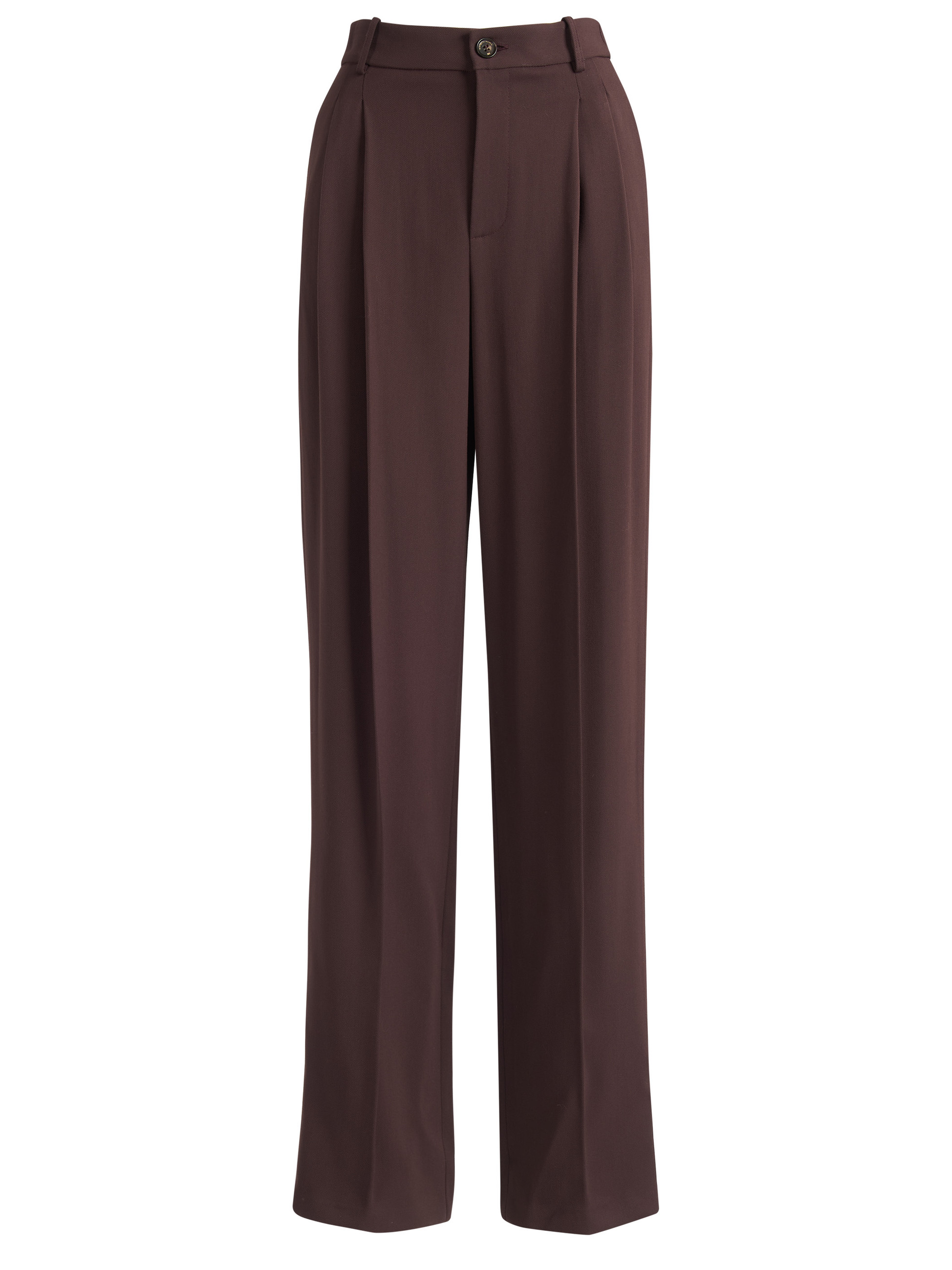 Pantalon Elisabetta Franchi gabardine cacao