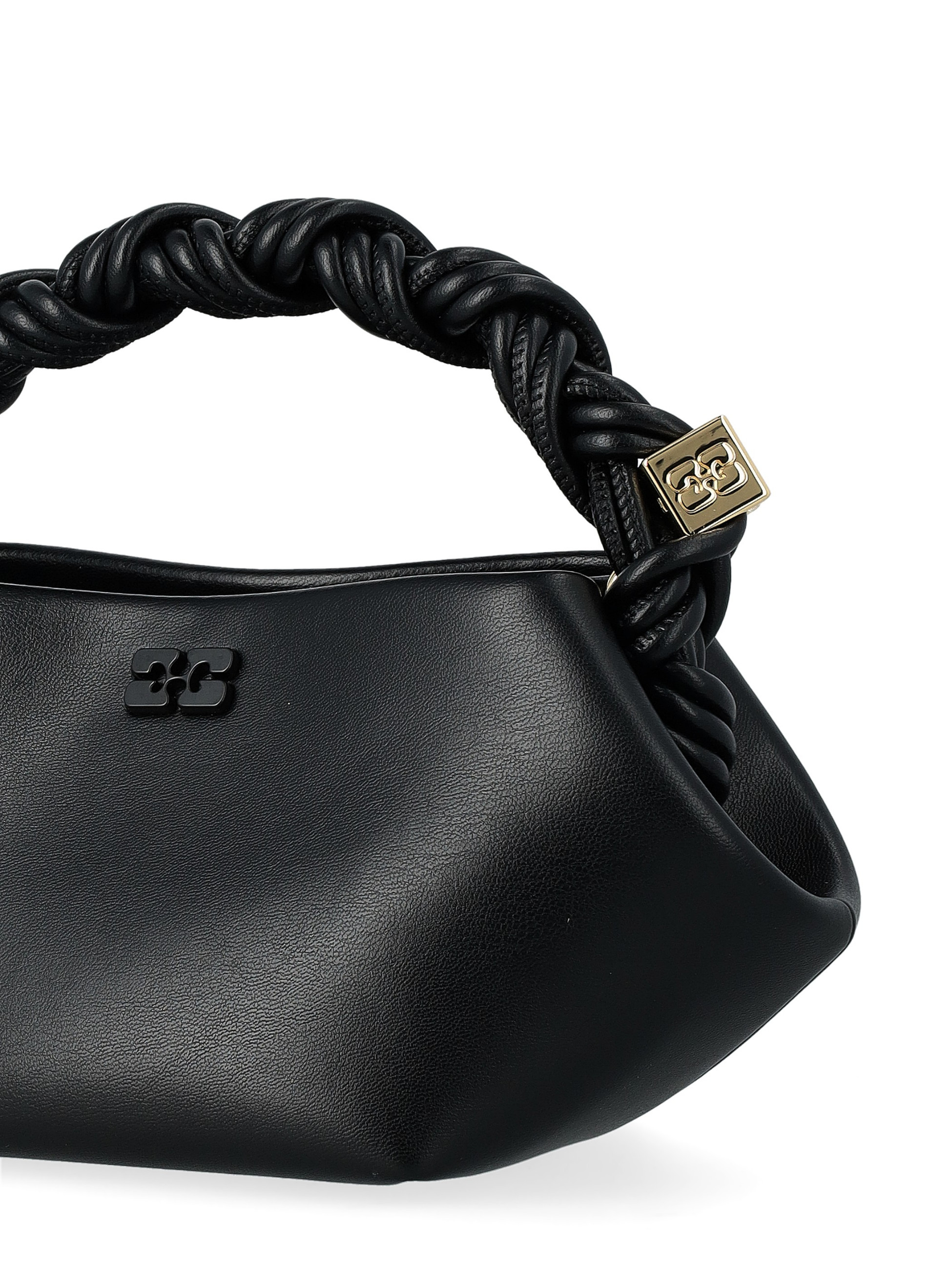 Ganni Bag Mini in black leather | H-Brands