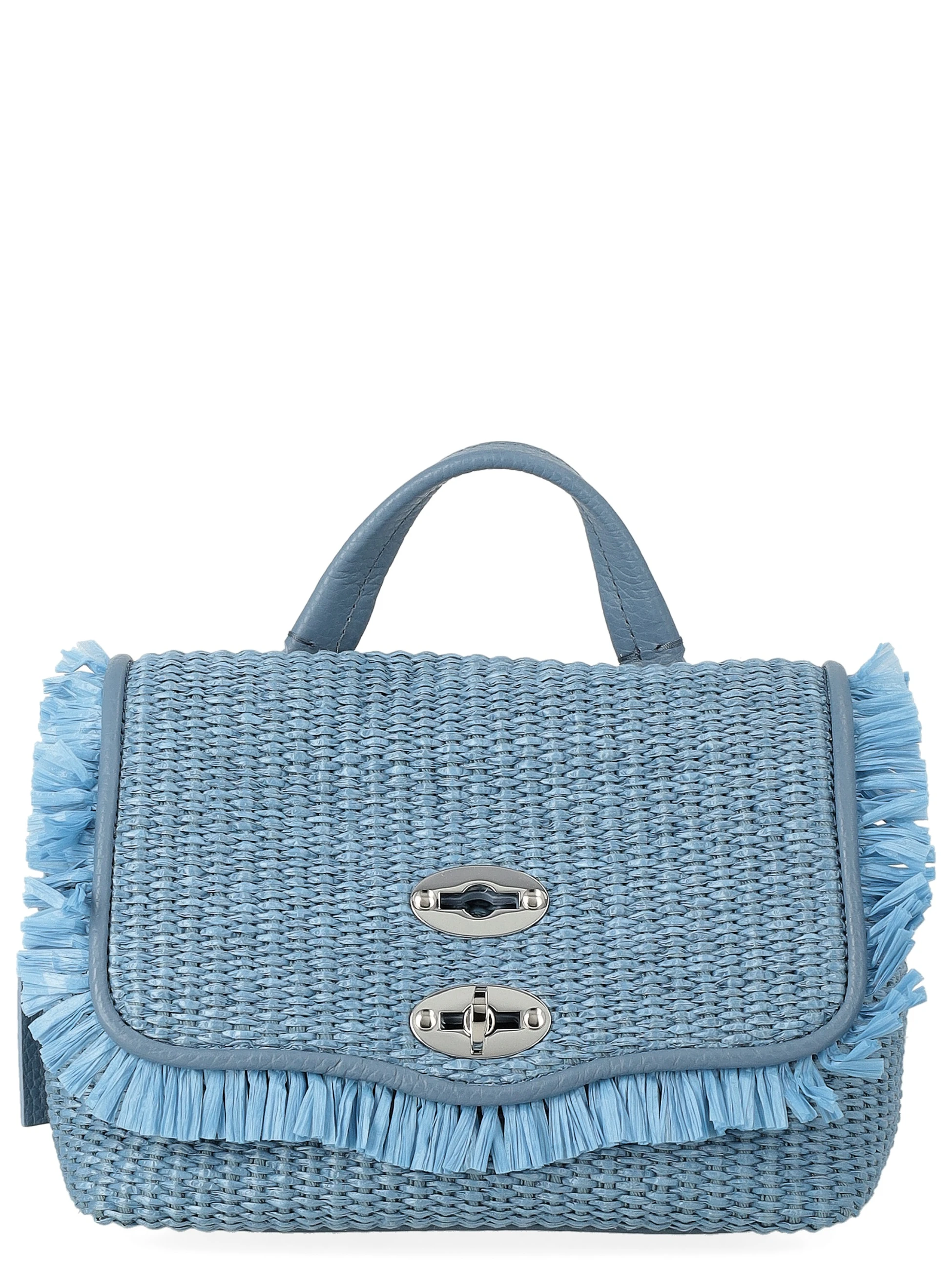 Zanellato Baby Blue Wicker Bag | H-Brands