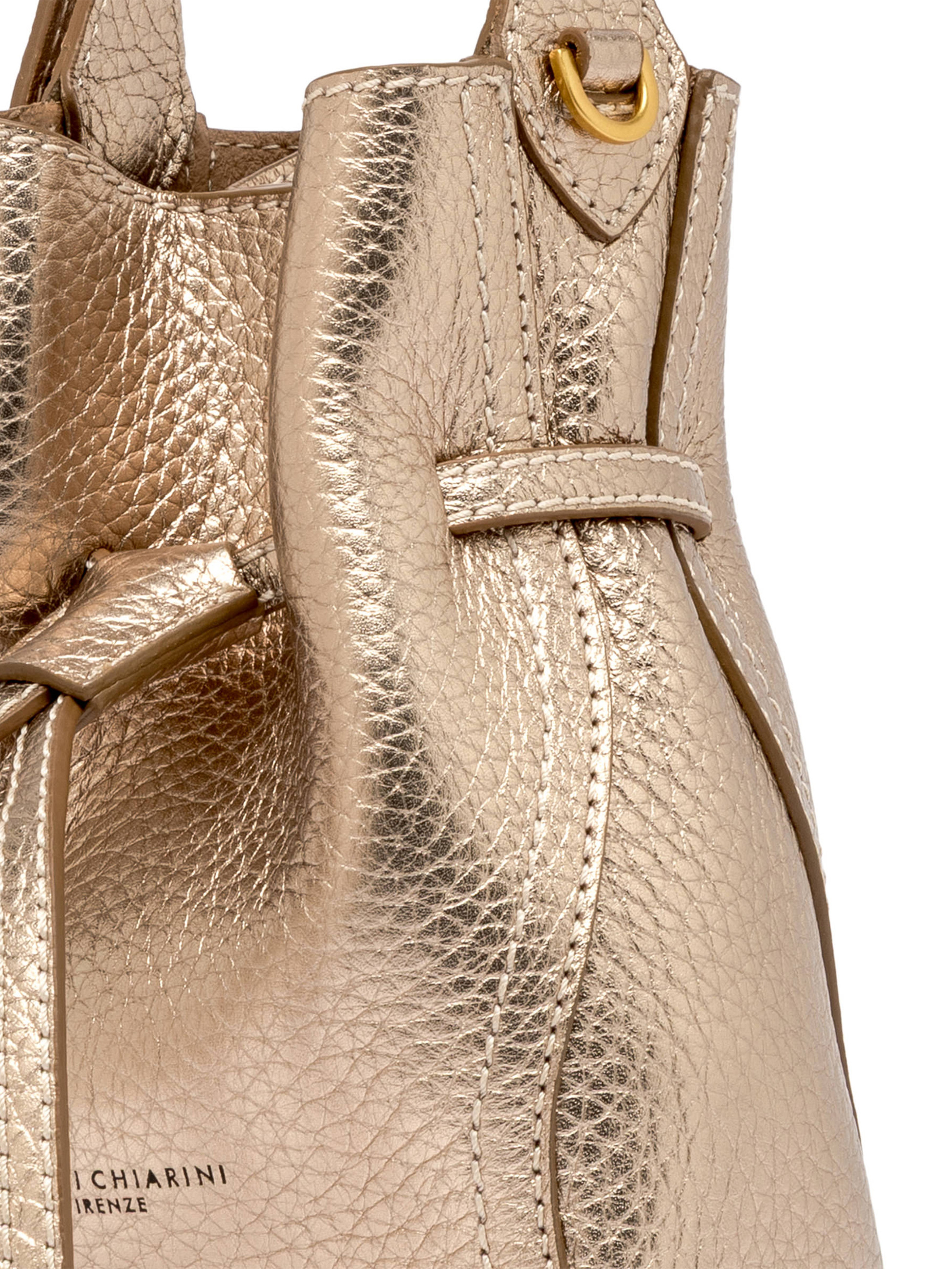 Gianni Chiarini Handbag in Bronze-Colored Leather | H-Brands
