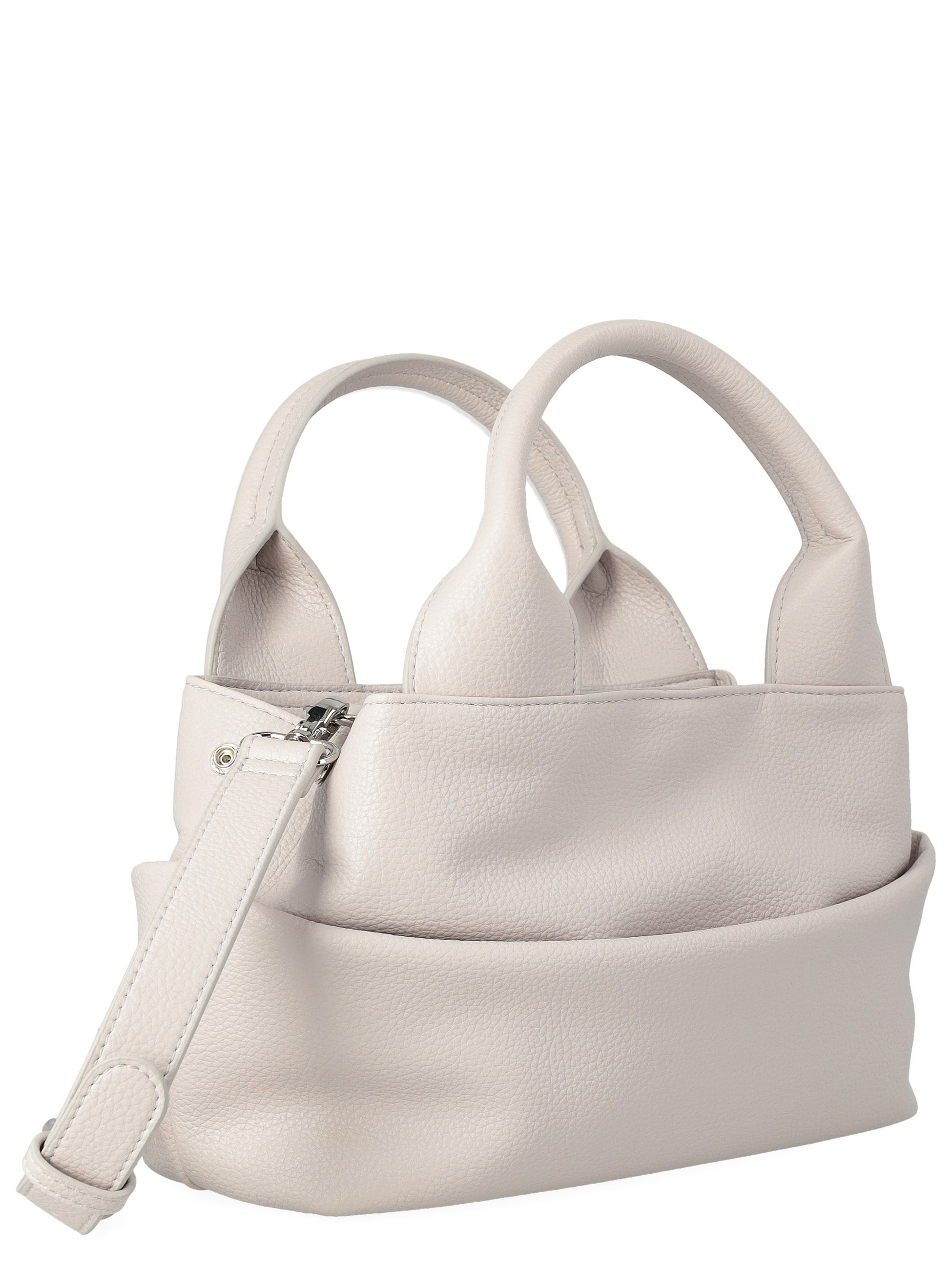 Max Mara MM bag in fog-colored vegan leather | H-Brands