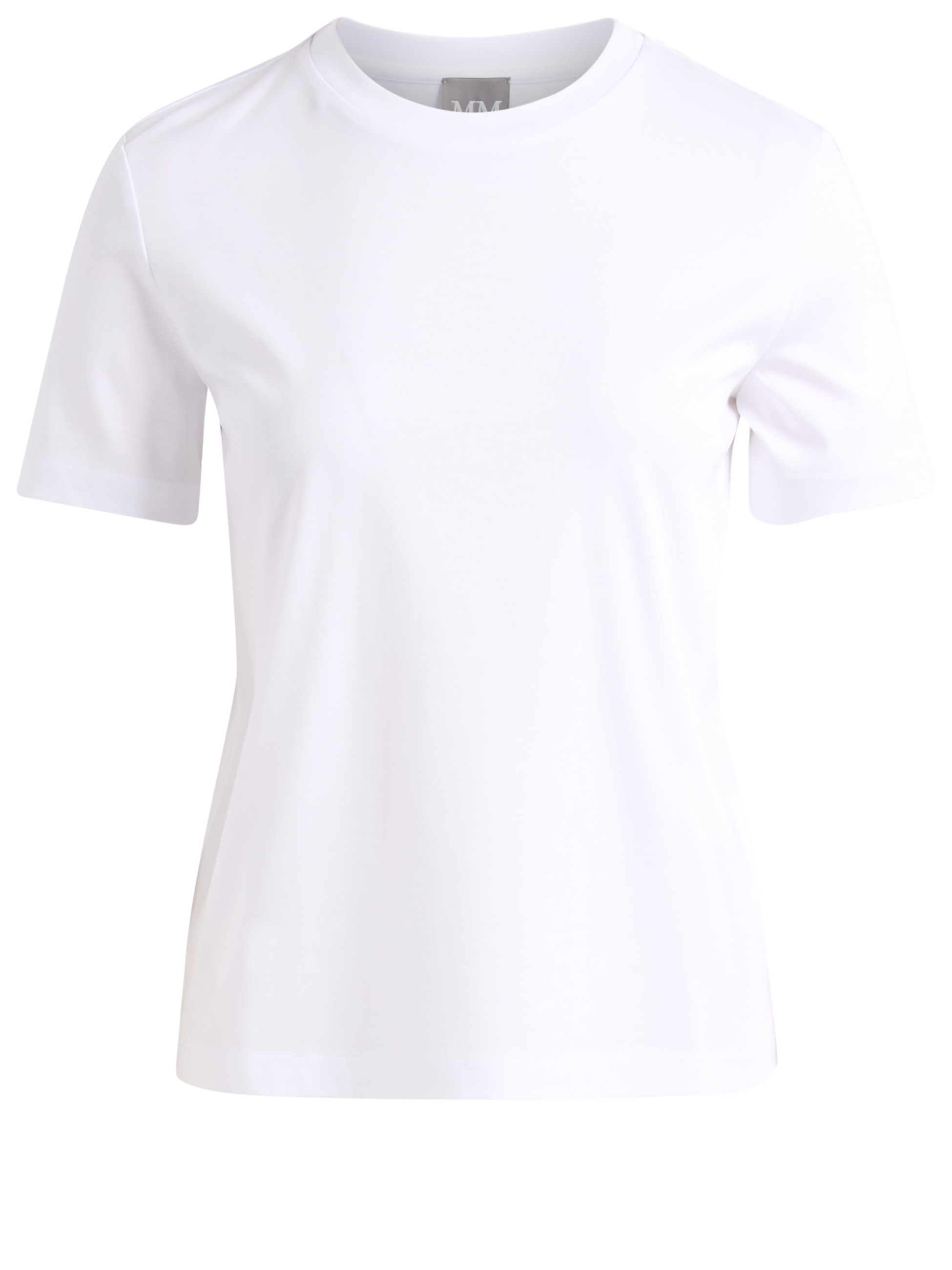 Max Mara MM White Cotton T-Shirt | H-Brands