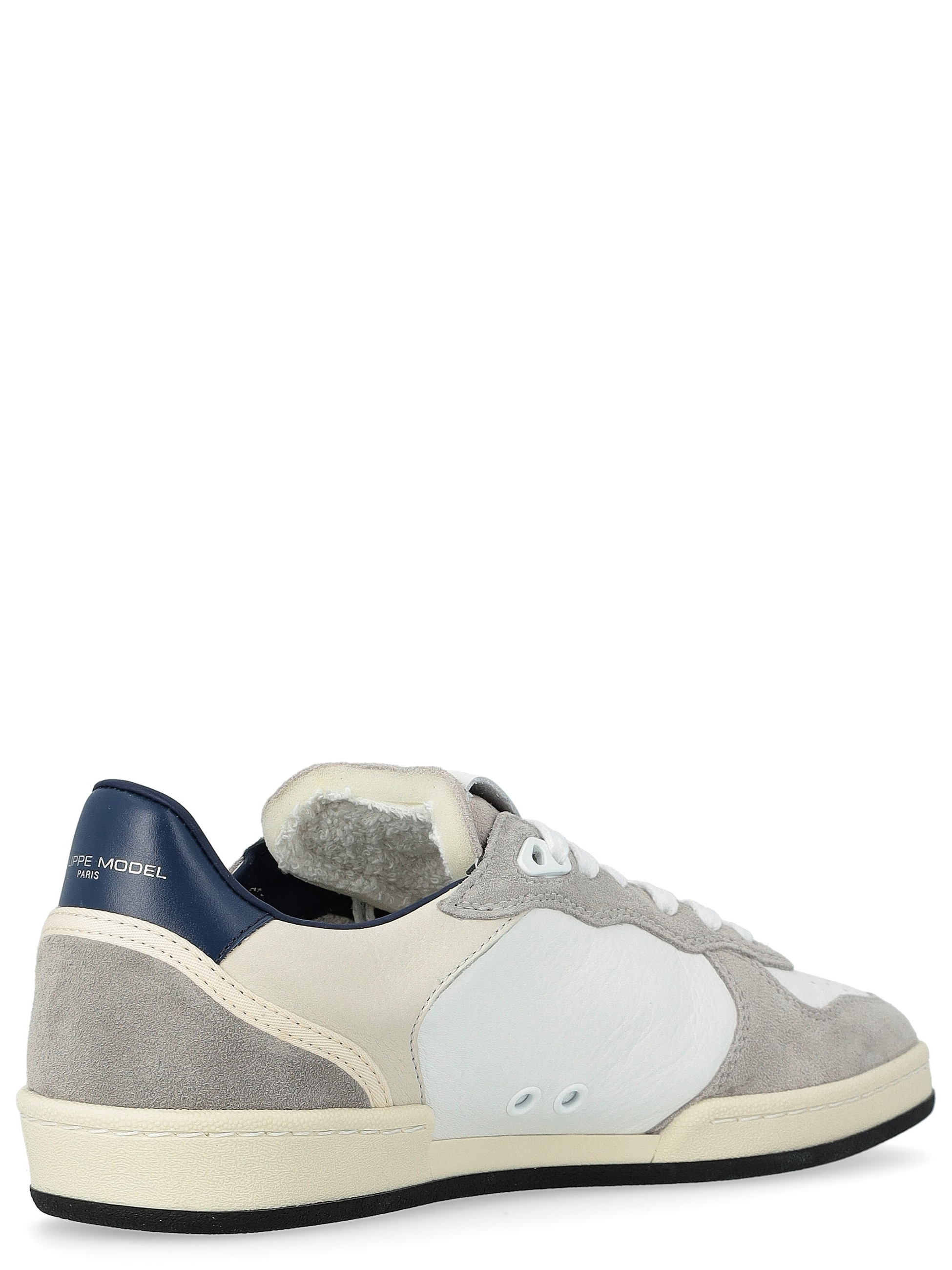 Philippe Model sneakers in white and gray leather and suede | H-Brands
