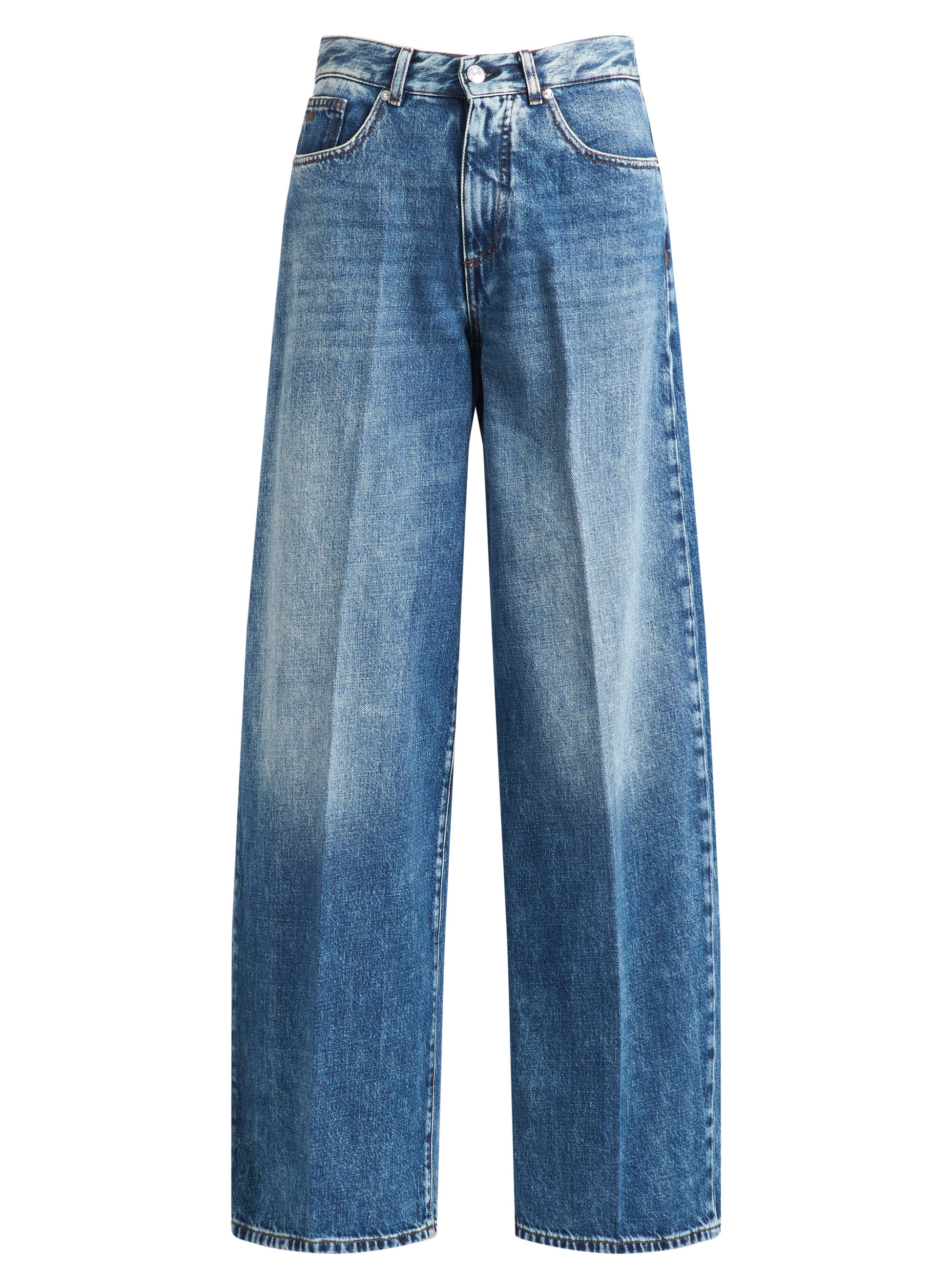 Nine In The Morning jeans in washed blue denim