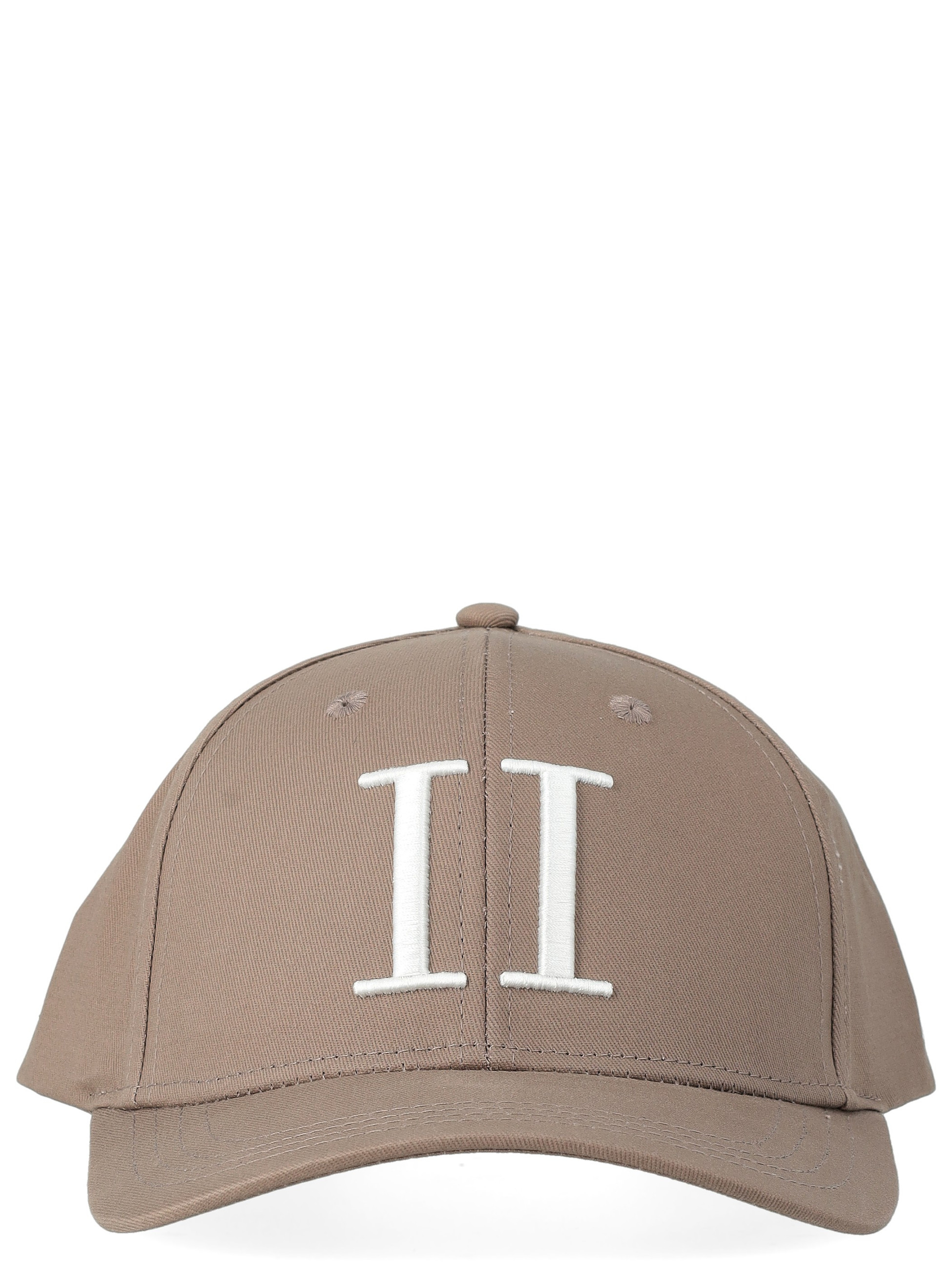 Les Deux Mütze aus brauner Baumwolle 