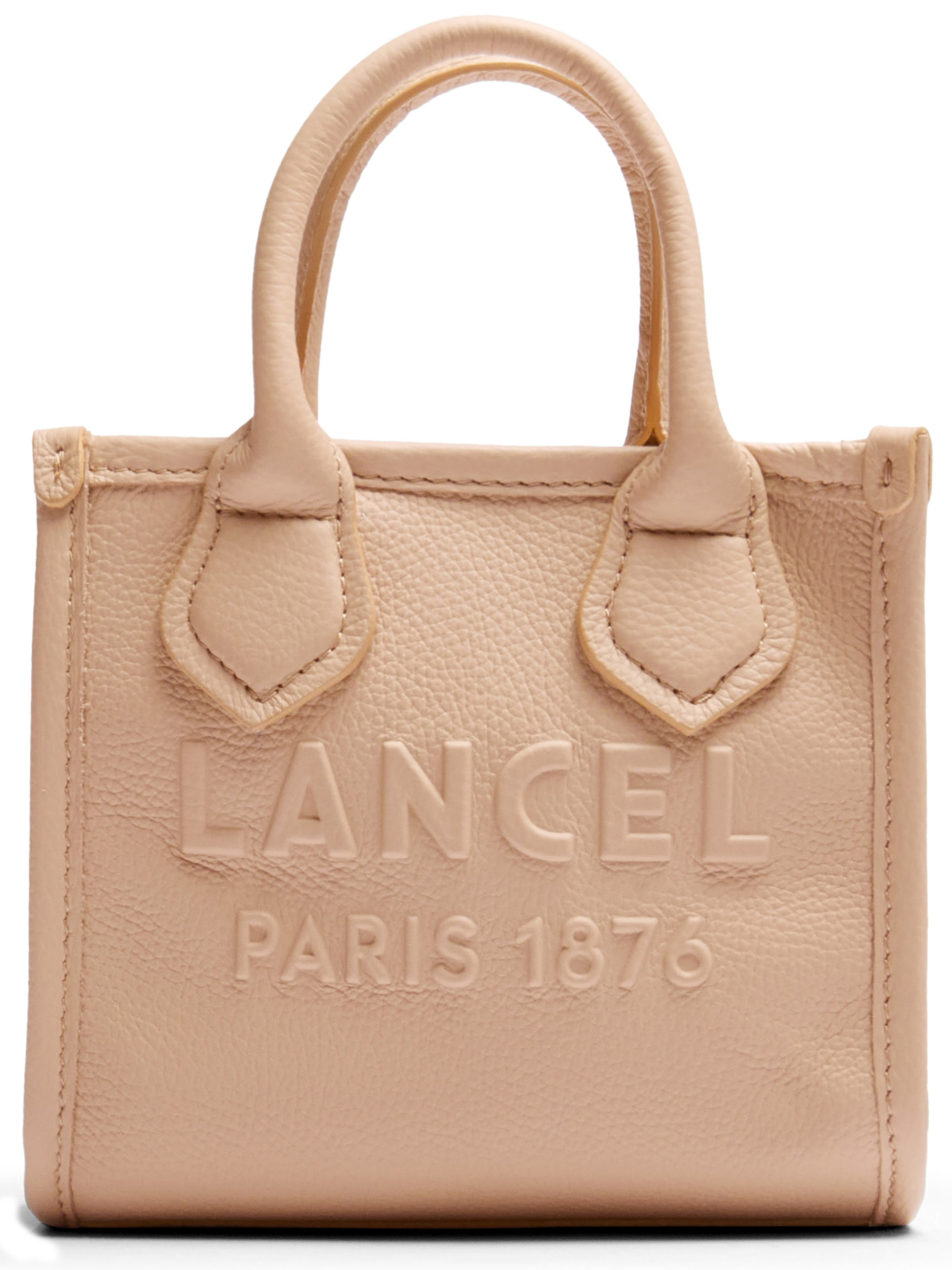 Tote Bag Lancel Jour mini in pelle cappuccino