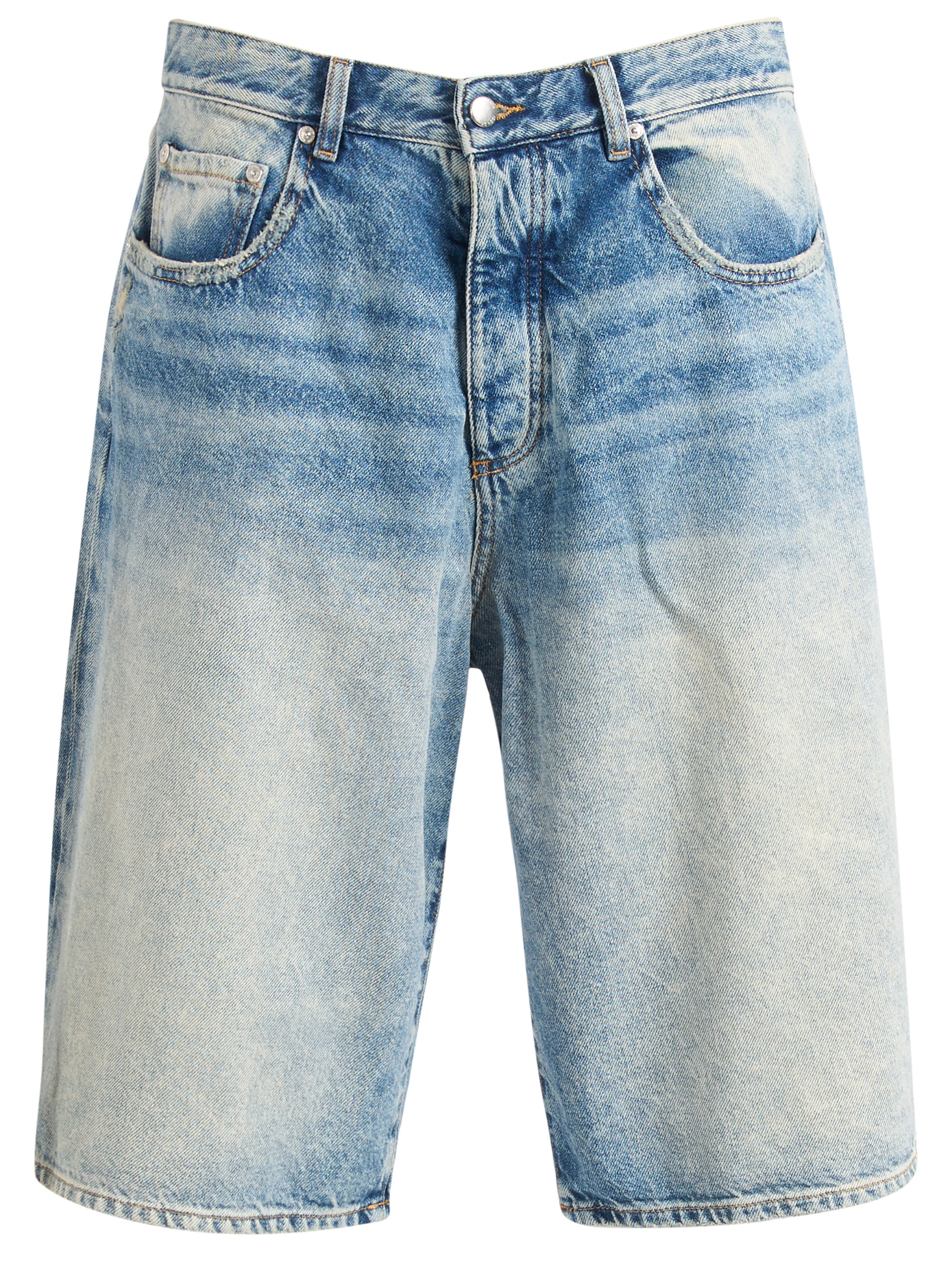 Bermuda Icon Denim Ned in denim blu