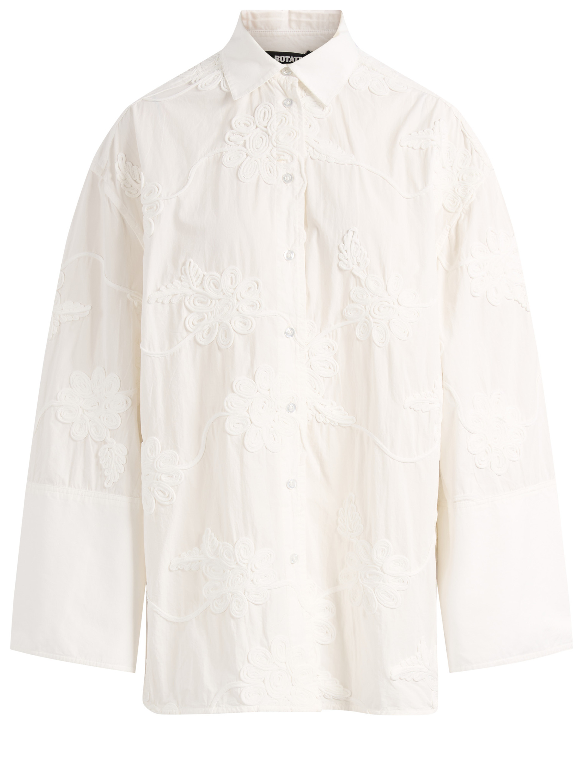 Camisa Rotate algodón blanco