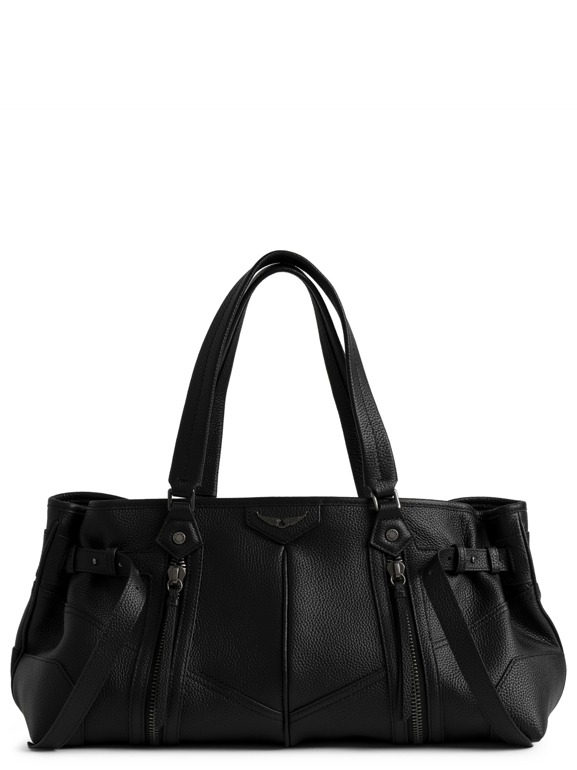 Zadig&Voltaire Sunny Shopper Bag in Black Leather | H-Brands
