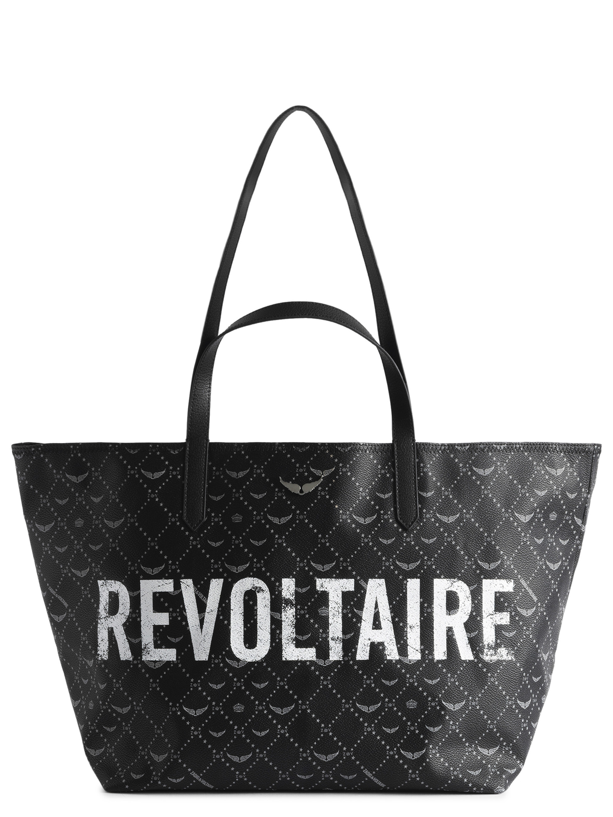 Zadig&Voltaire Z Shopper XL Revoltaire Bag in Black Canvas | H-Brands