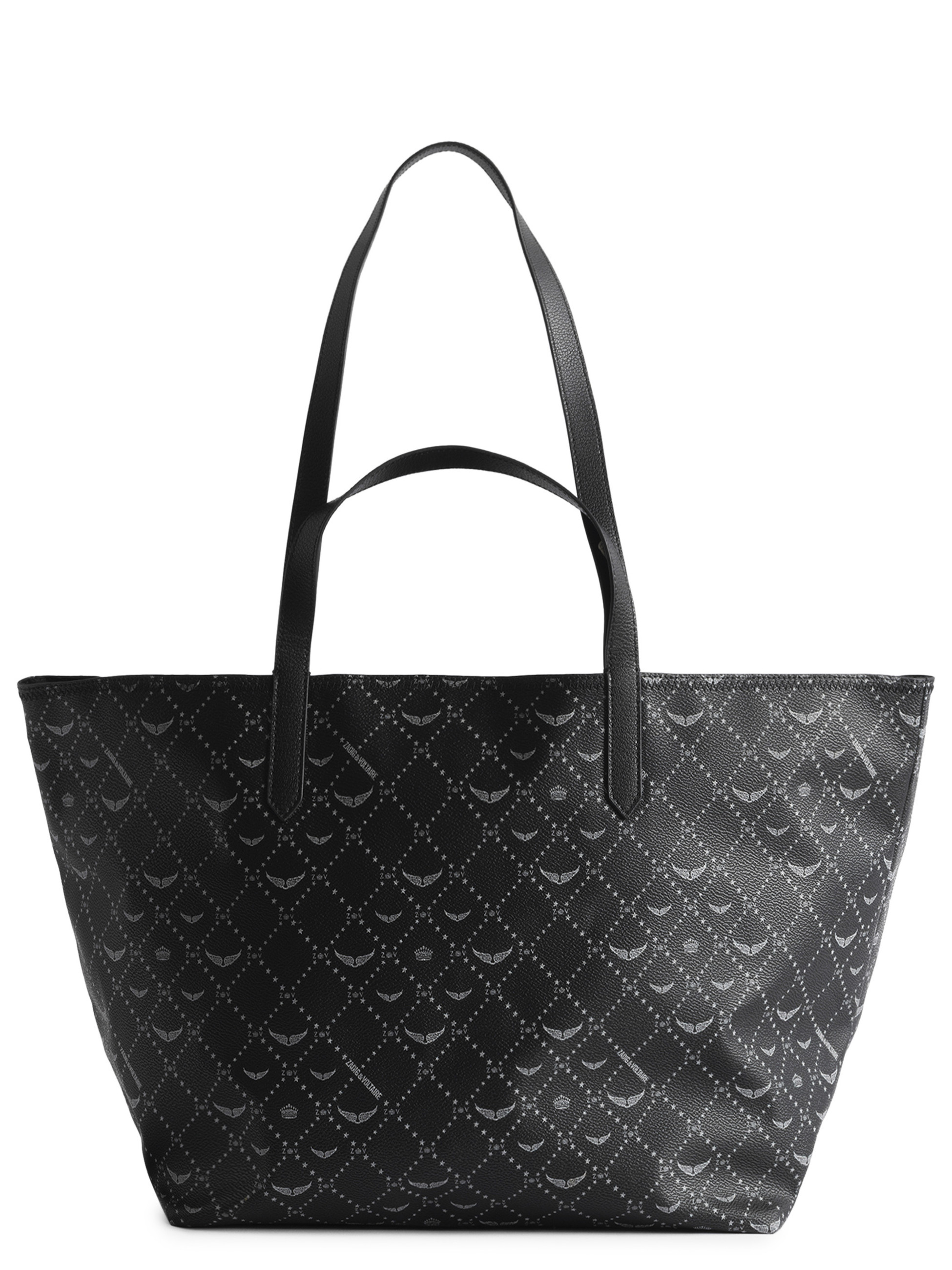 Zadig&Voltaire Z Shopper XL Revoltaire Bag in Black Canvas | H-Brands