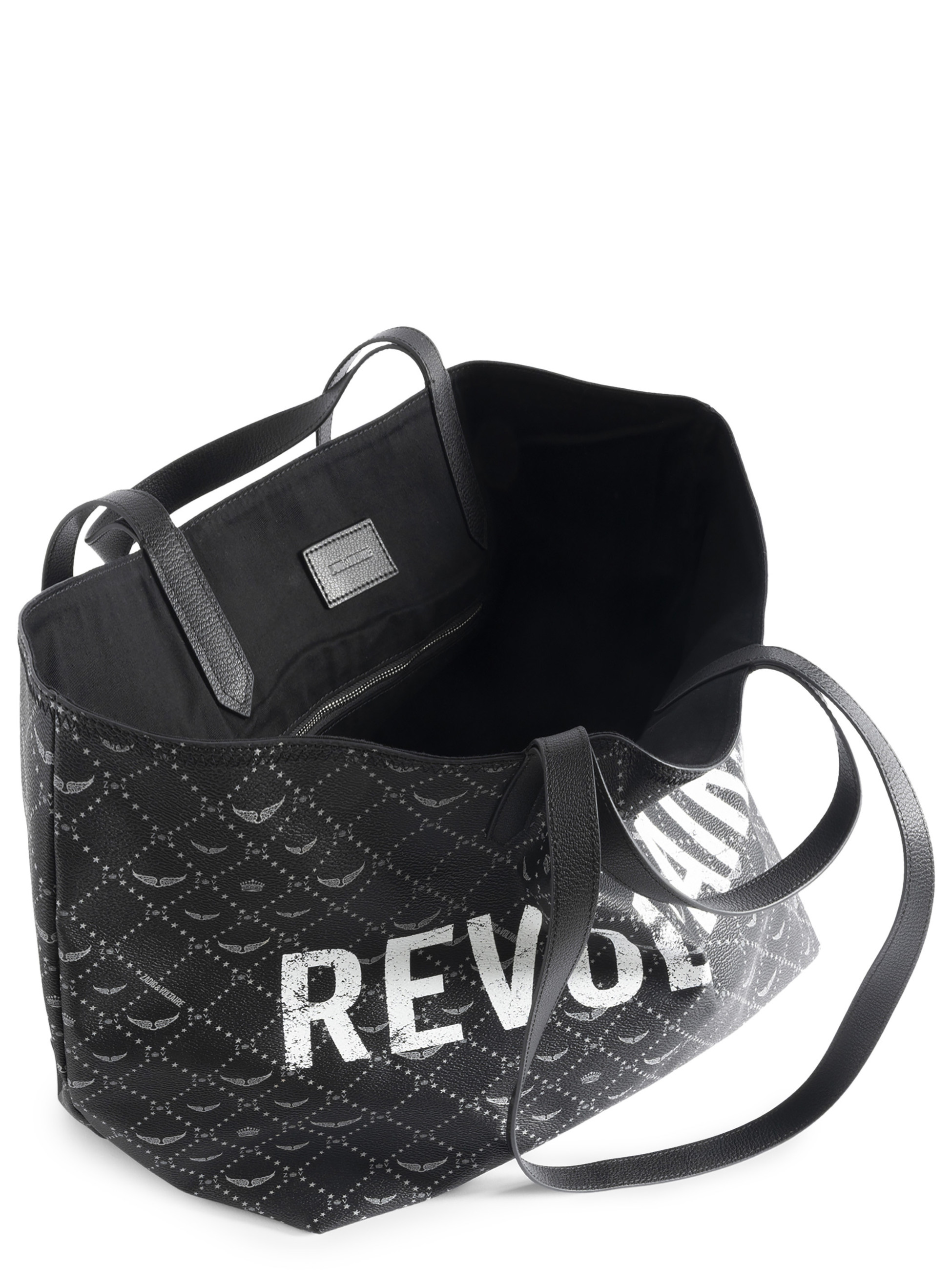 Zadig&Voltaire Z Shopper XL Revoltaire Bag in Black Canvas | H-Brands