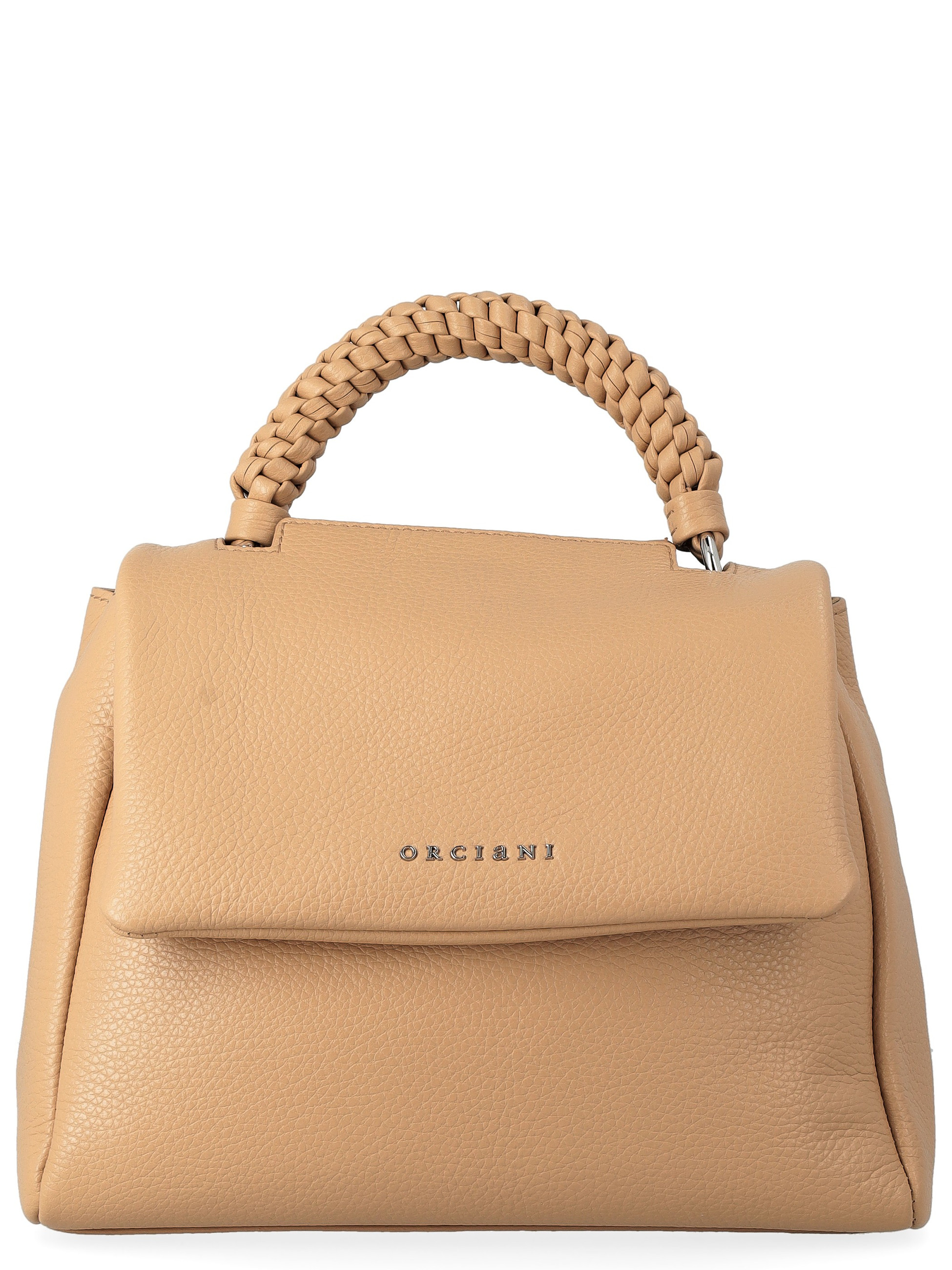 Borsa Orciani Sveva Sense Scooby in pelle biscotto