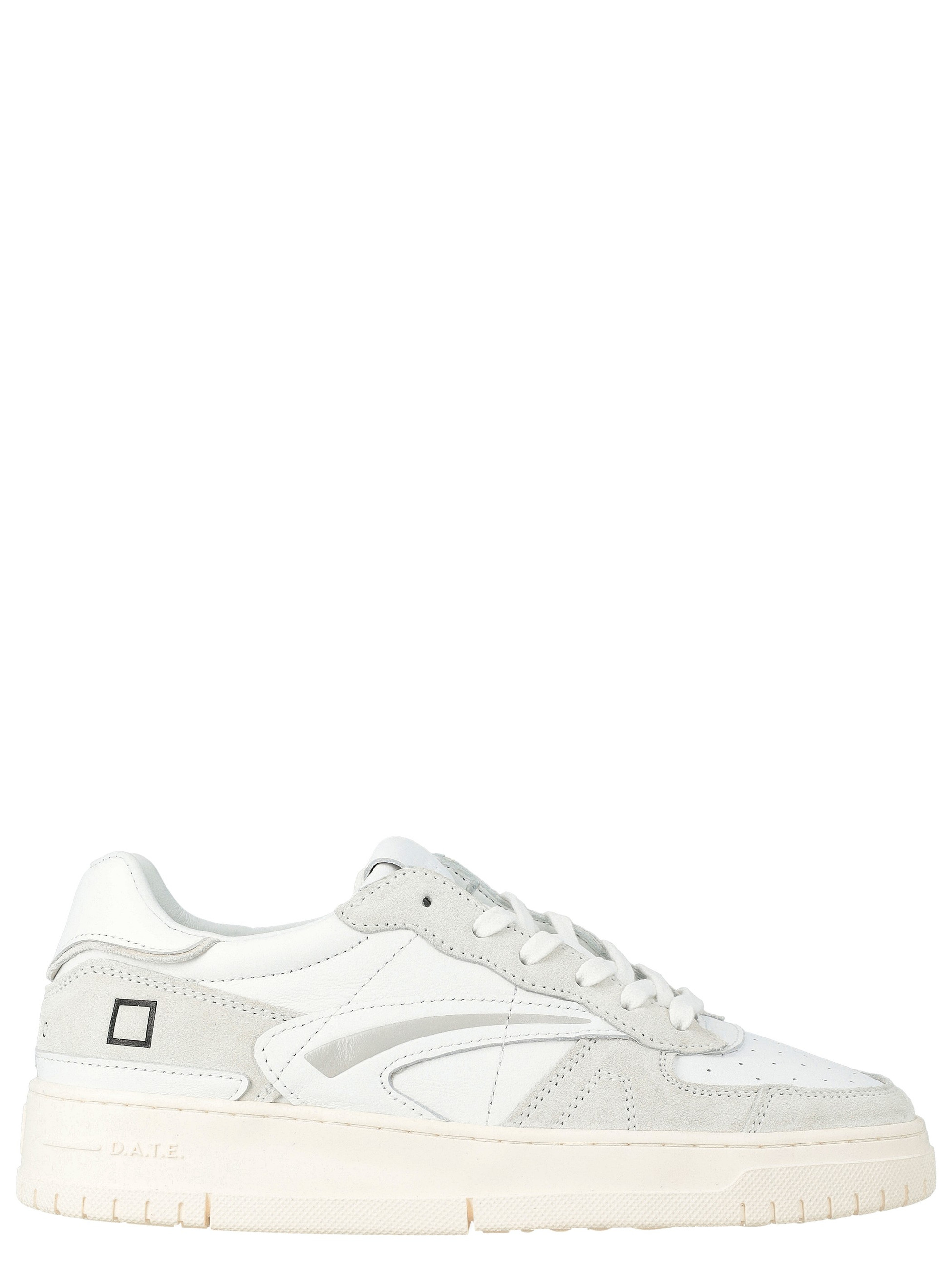 D.A.T.E. Pure Basic sneakers in white leather
