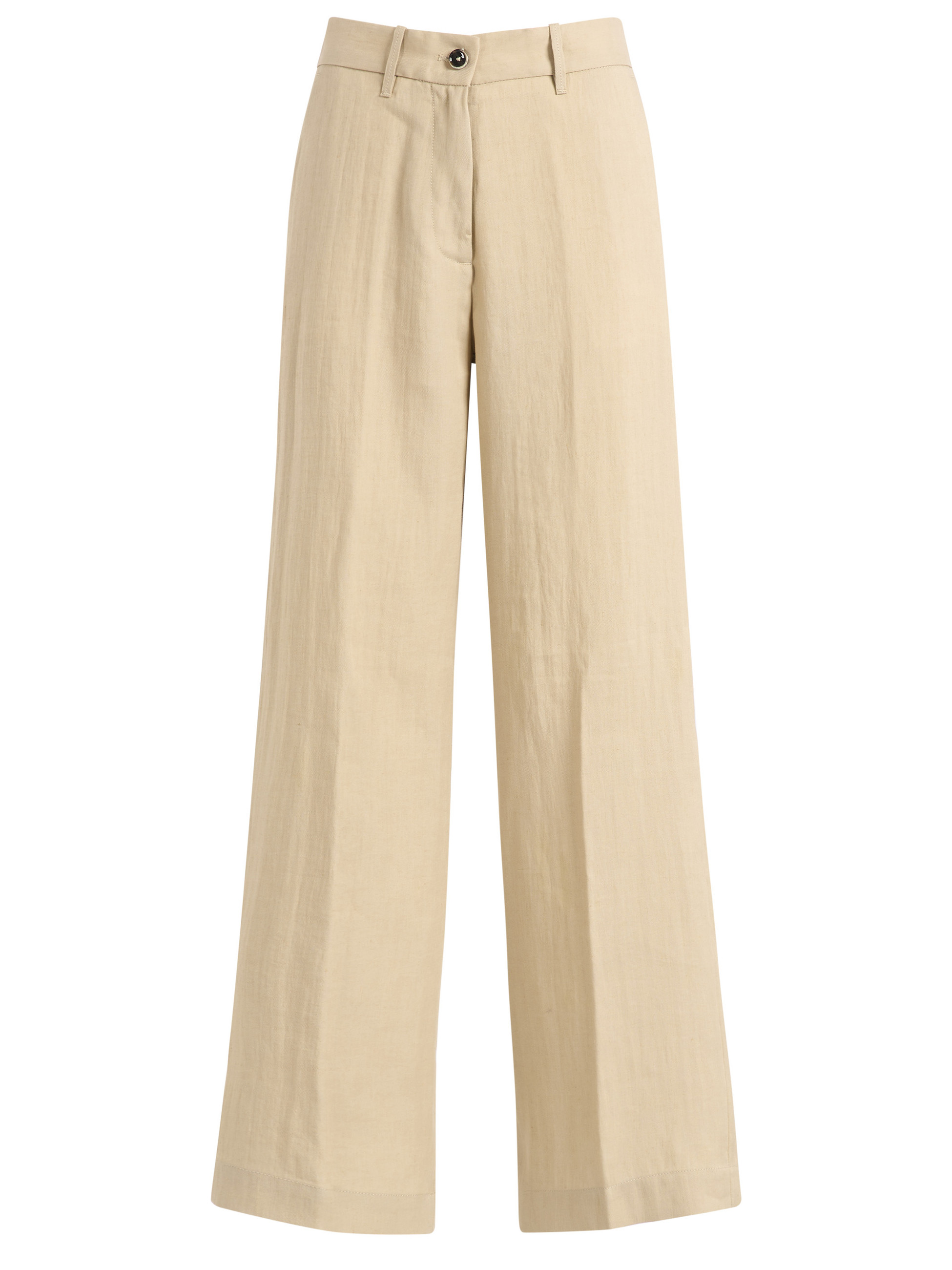 Pantalone Nine In The Morning Fiamma Boy in lino color sabbia 