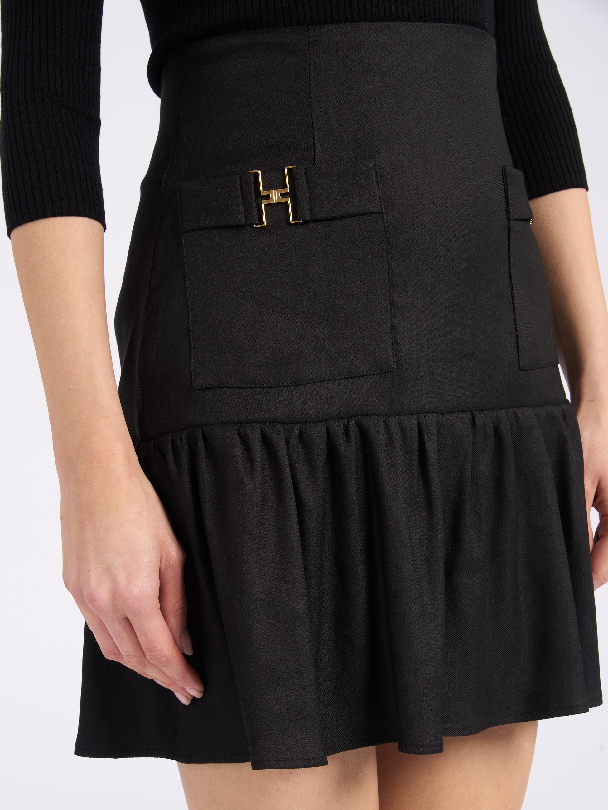 Elisabetta Franchi black Elisabetta Franchi skirt | H-Brands