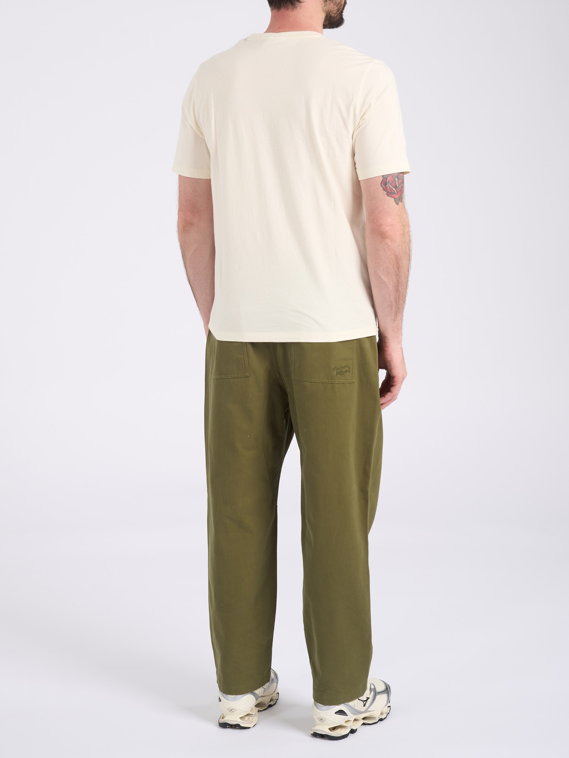 Maison Kitsuné green Maison Kitsuné pants | H-Brands