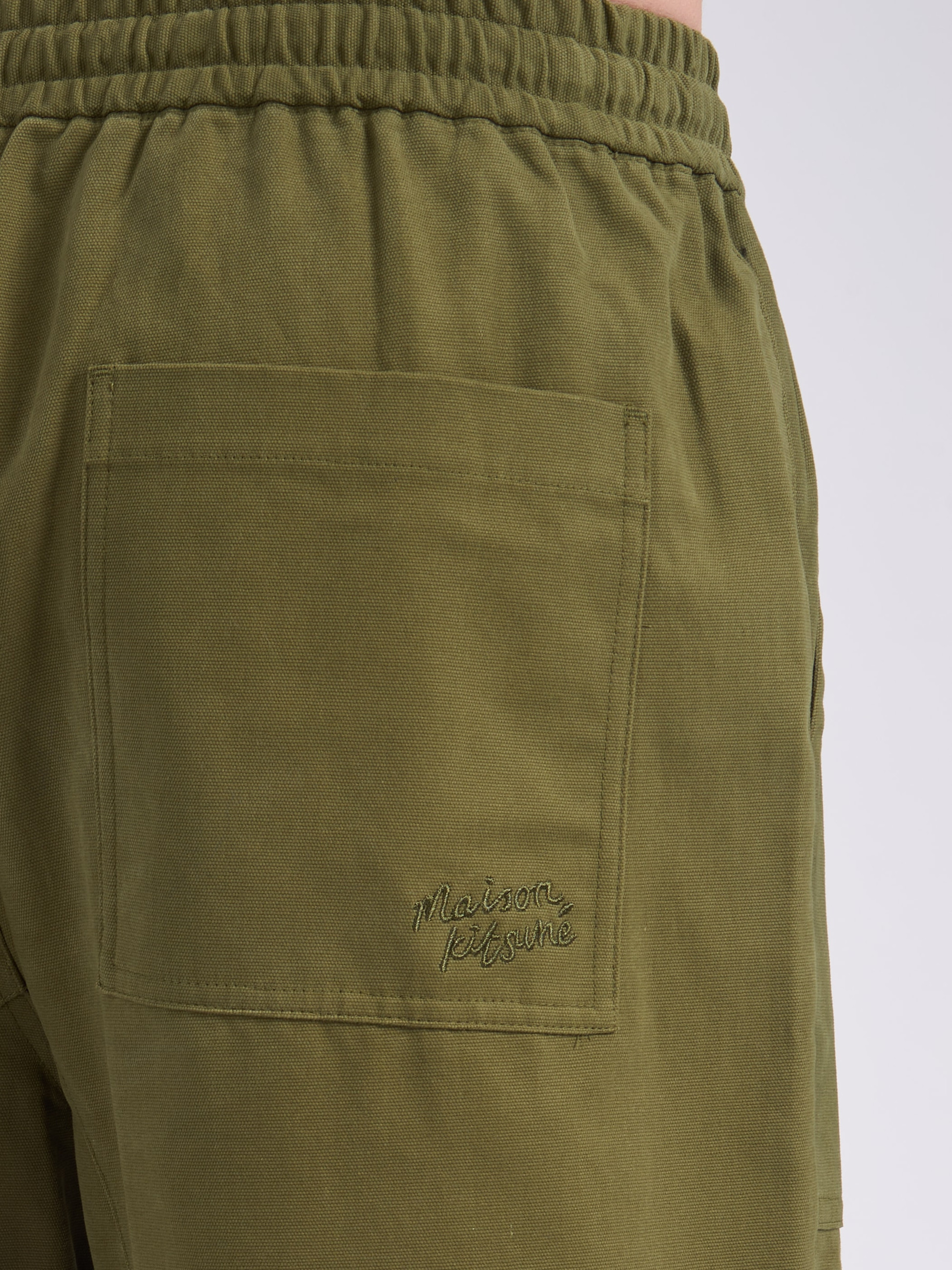 Maison Kitsuné green Maison Kitsuné pants | H-Brands