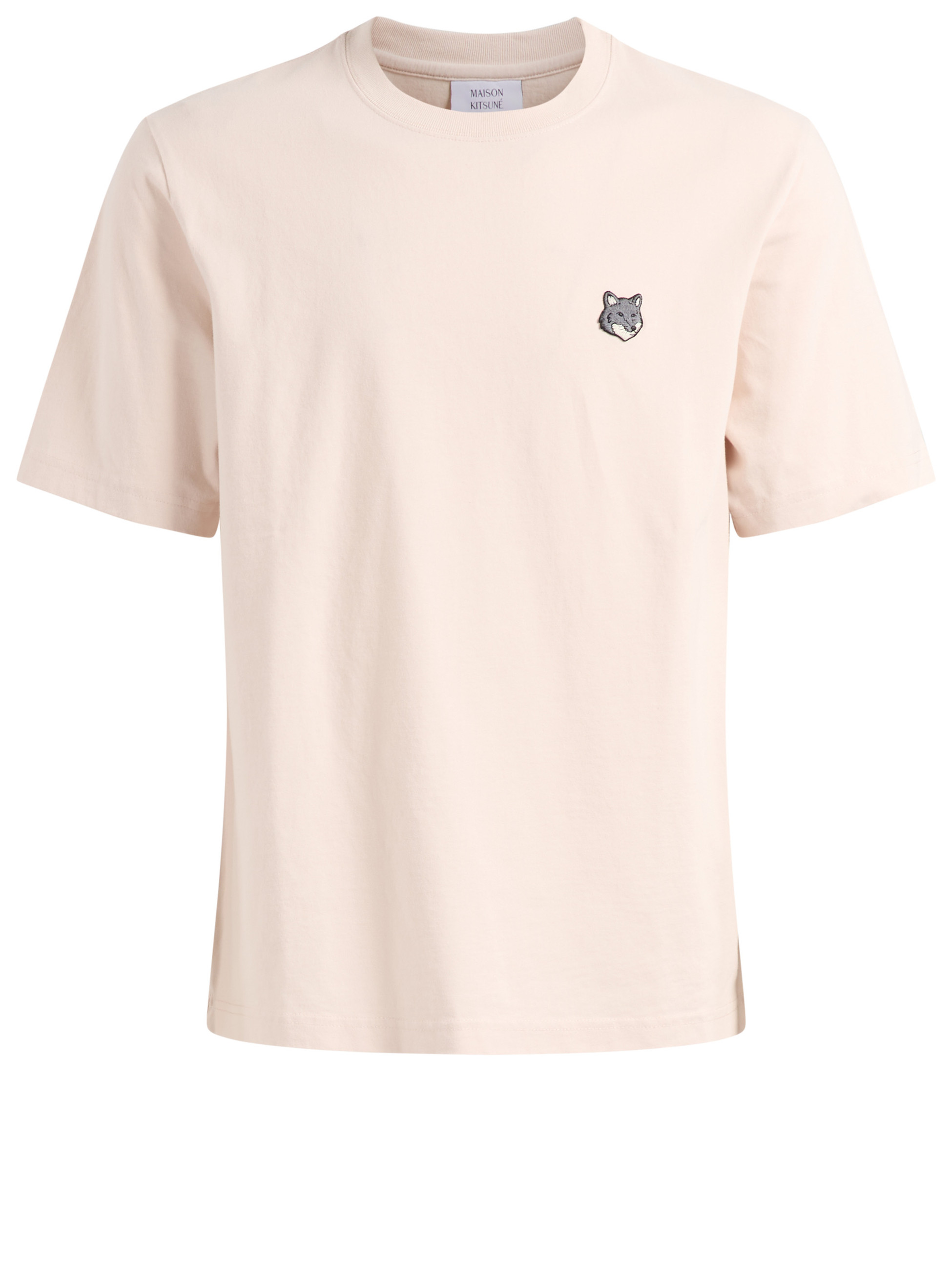Maison Kitsuné T-shirt Maison Kitsuné powder lilac cotton jersey