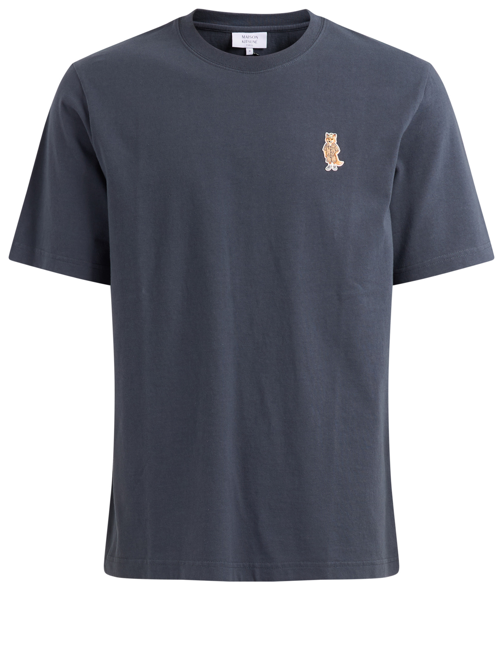 Maison Kitsuné T-shirt Maison Kitsuné blue cotton jersey | H-Brands