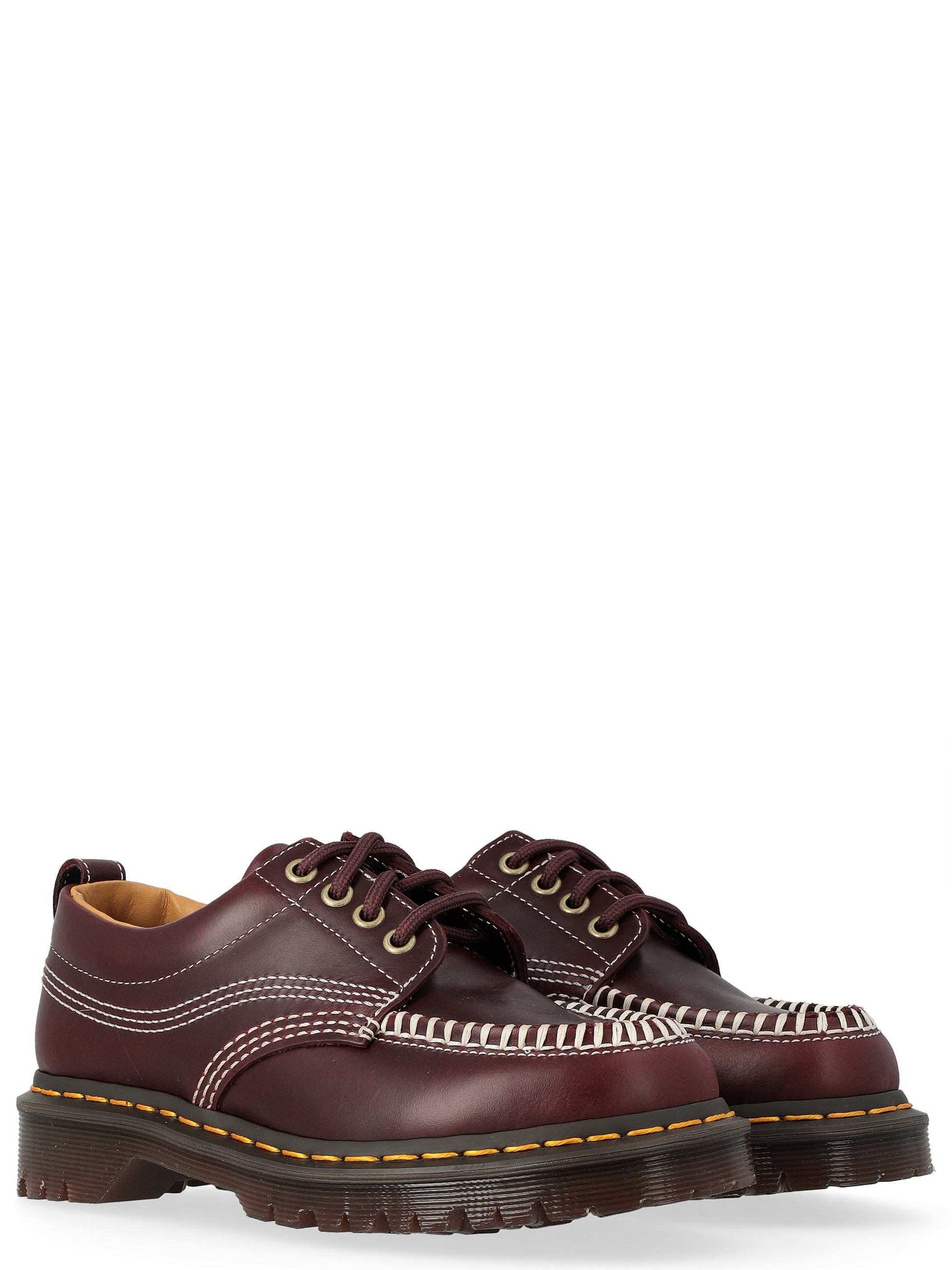 Dr. Martens Lace up shoe in Burgundy Leather | H-Brands