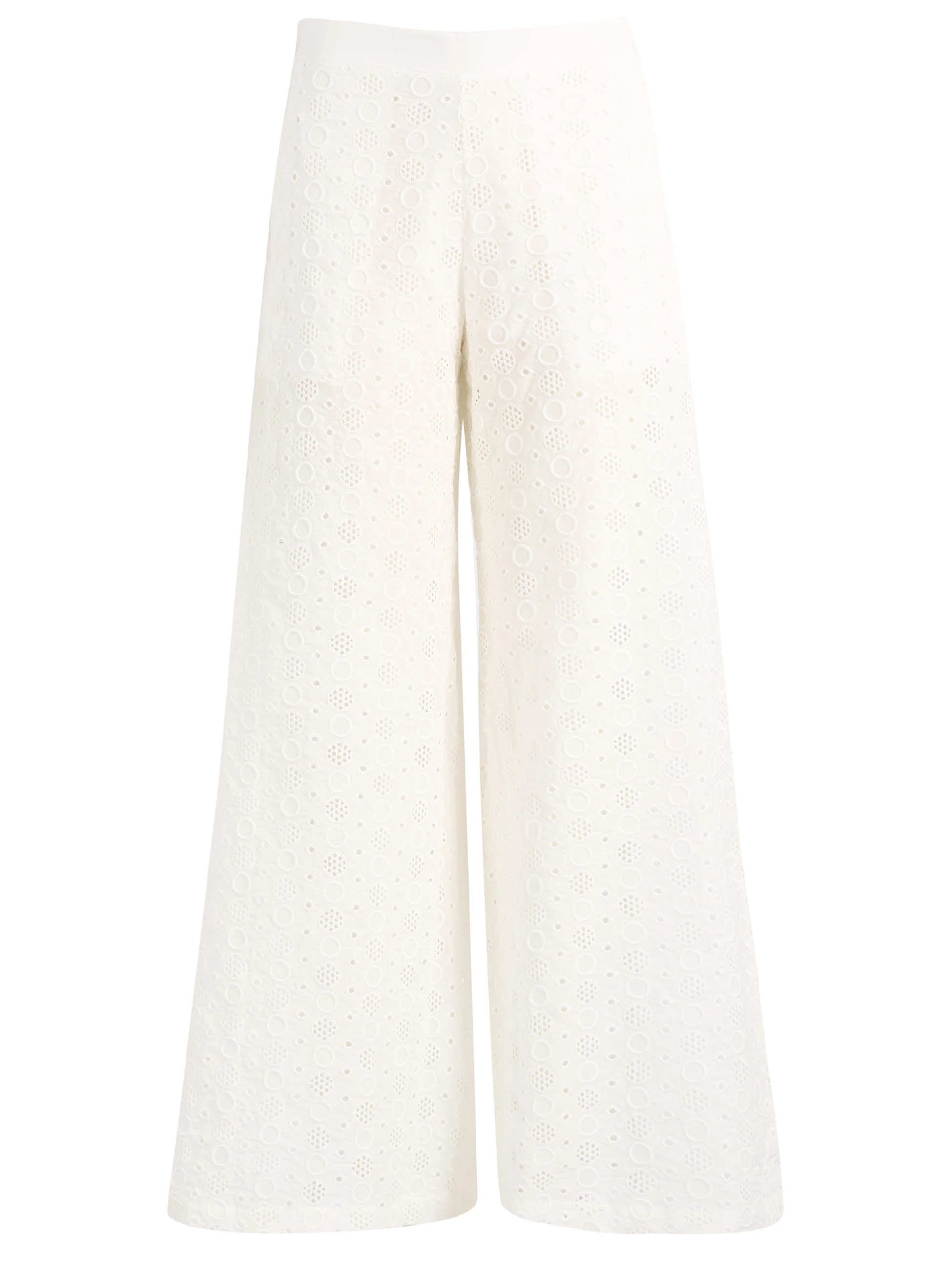 Pantalone Pinko Kimmy in cotone bianco