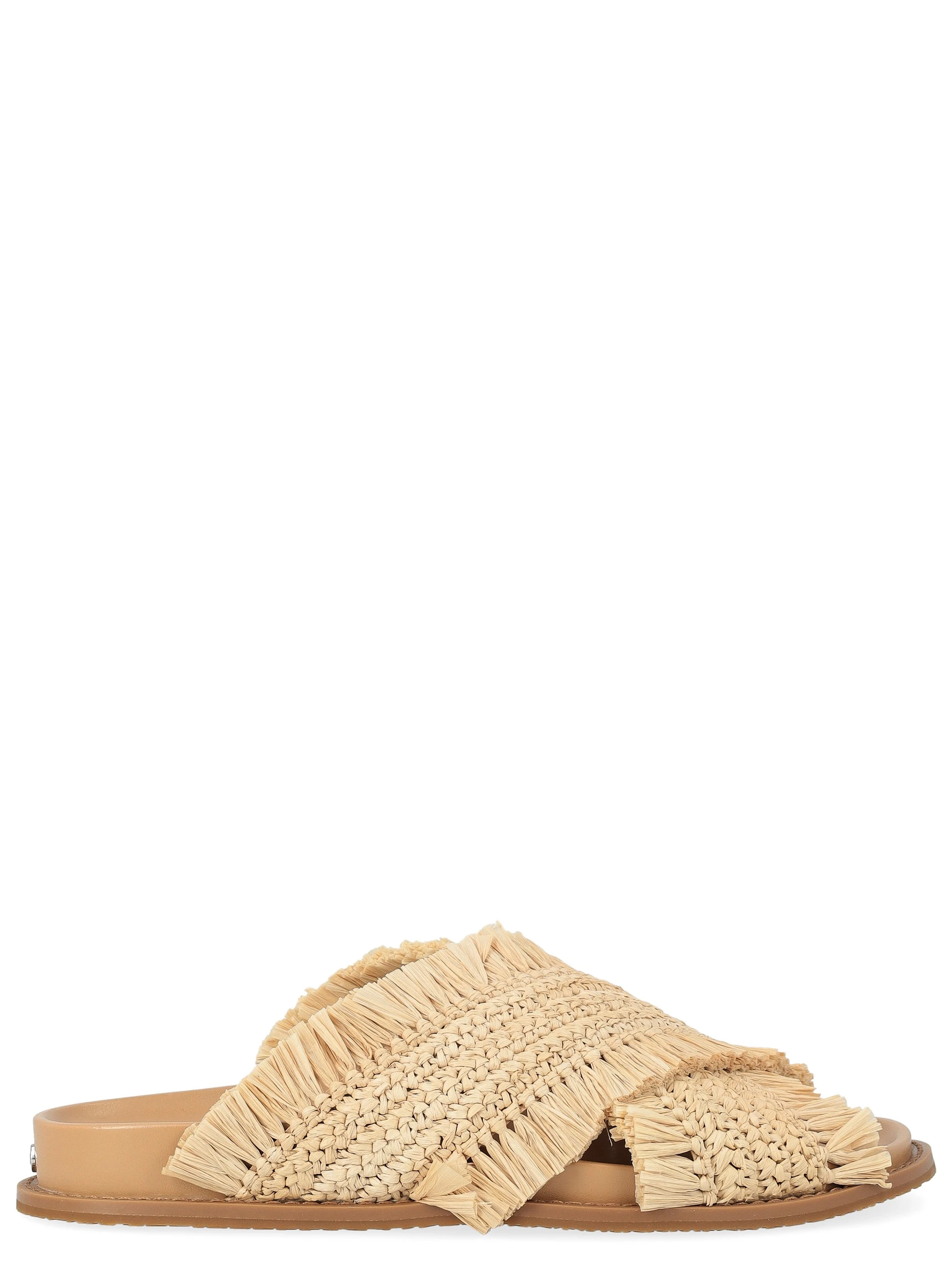 Sandalo Michael Kors Peyton realizzato in crochet con frange