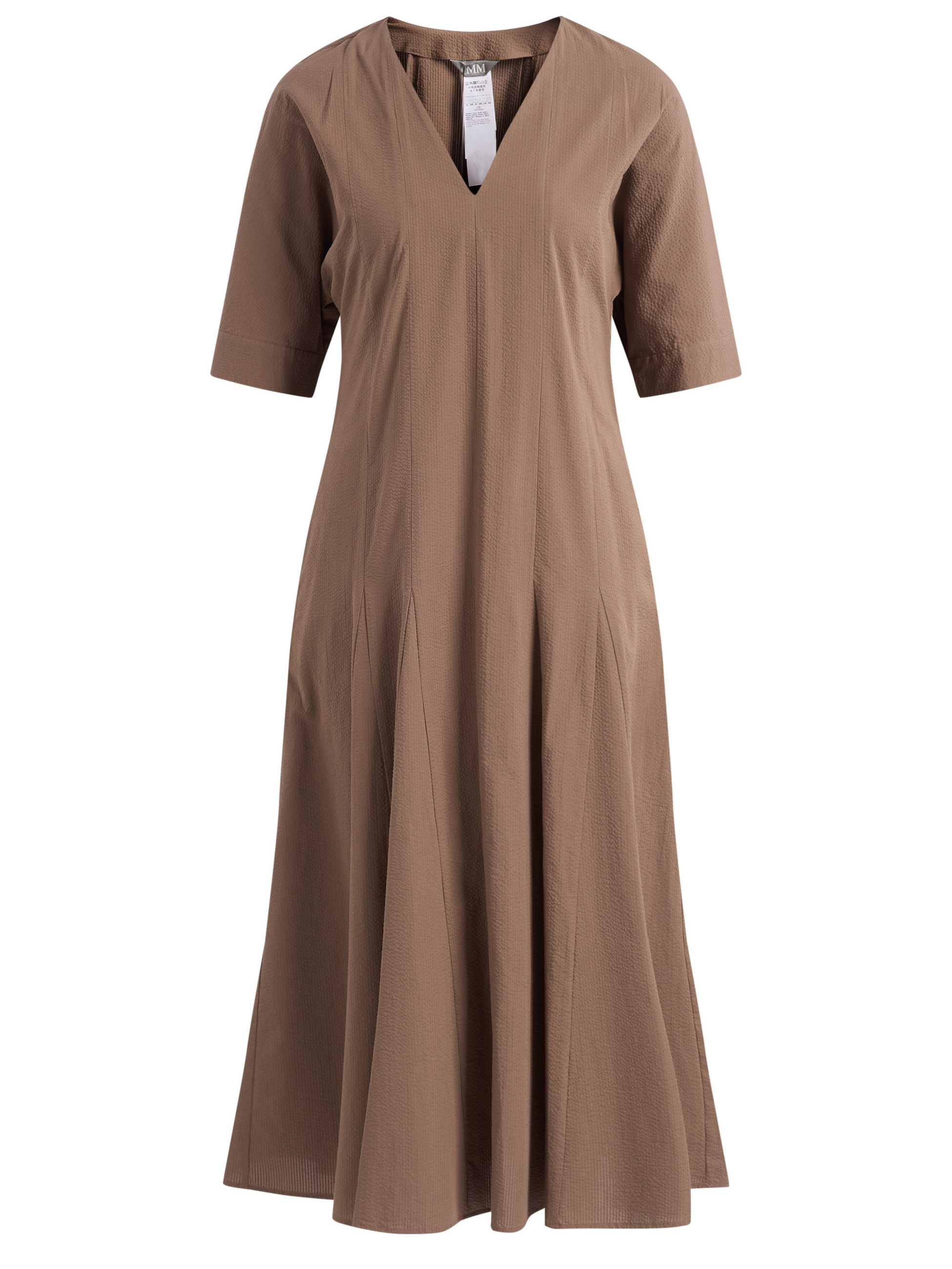 Max Mara MM Dress in Brown Cotton | H-Brands