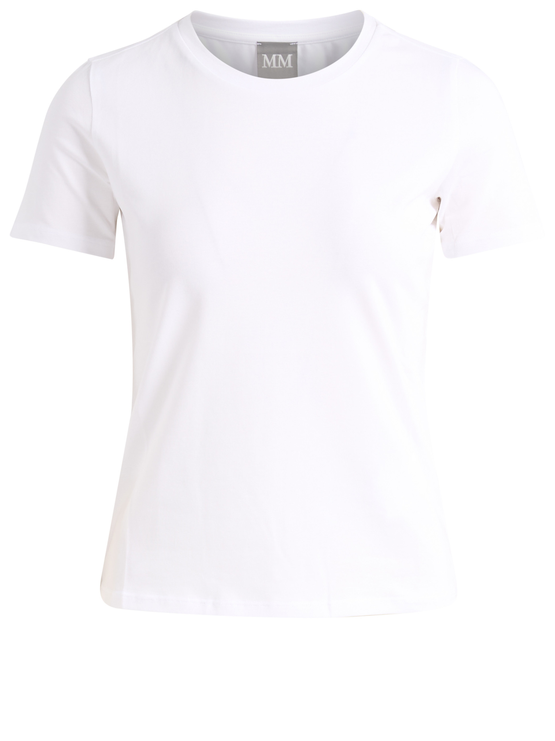 T-Shirt Max Mara MM Mmlmulino in cotone bianca 
