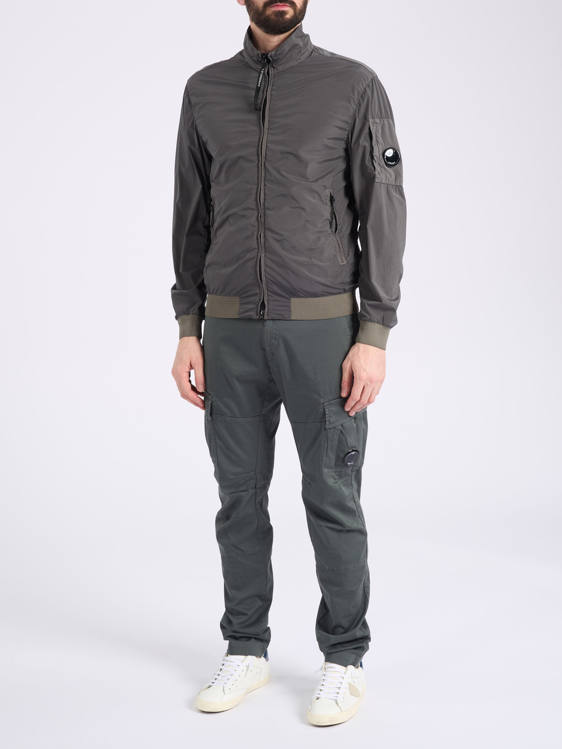 C.P. Company Jacket C.P. Company Gray Technical Fabric | H-Brands