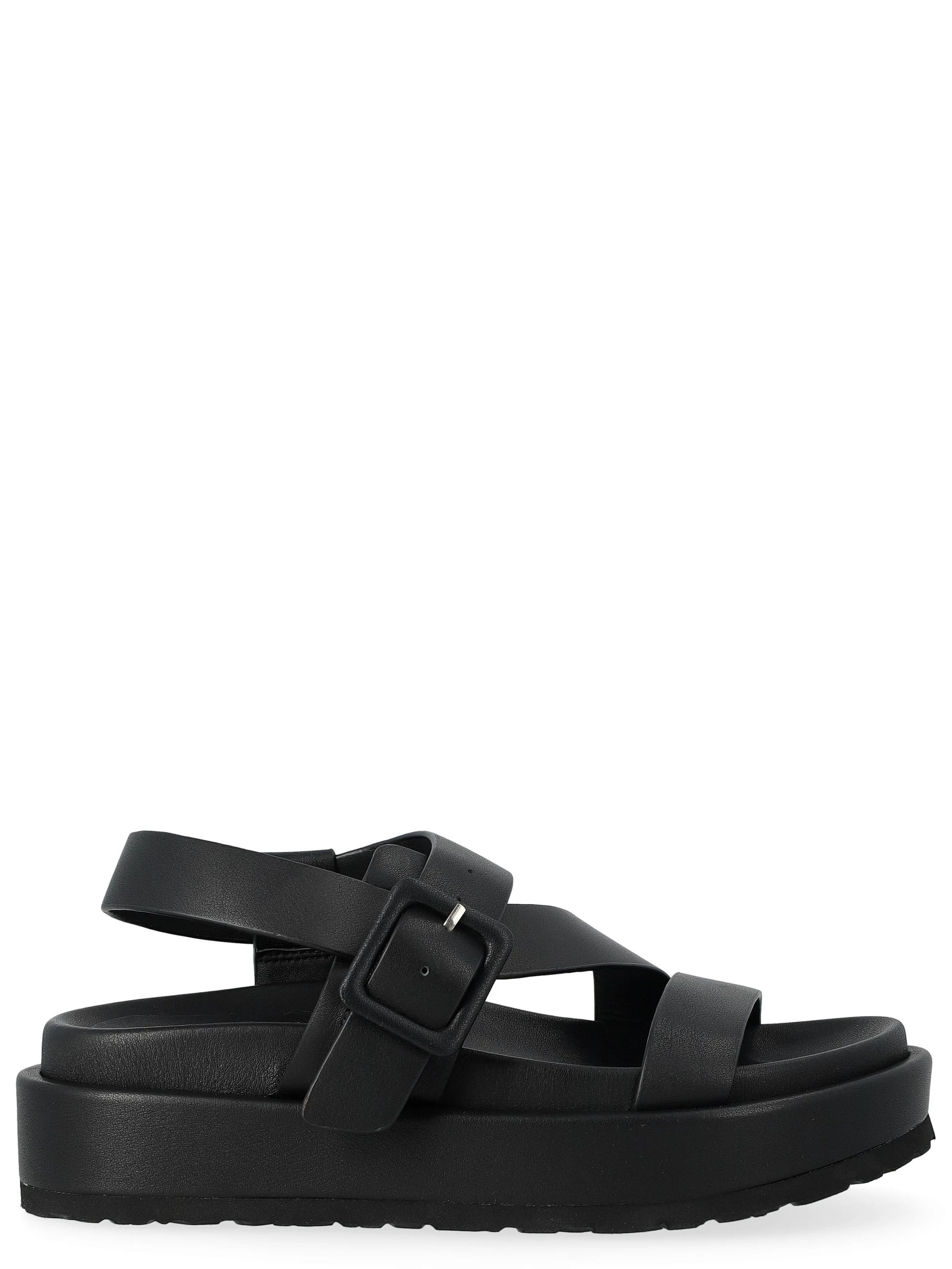 Sandalo Paloma Barceló Salsa in pelle nero