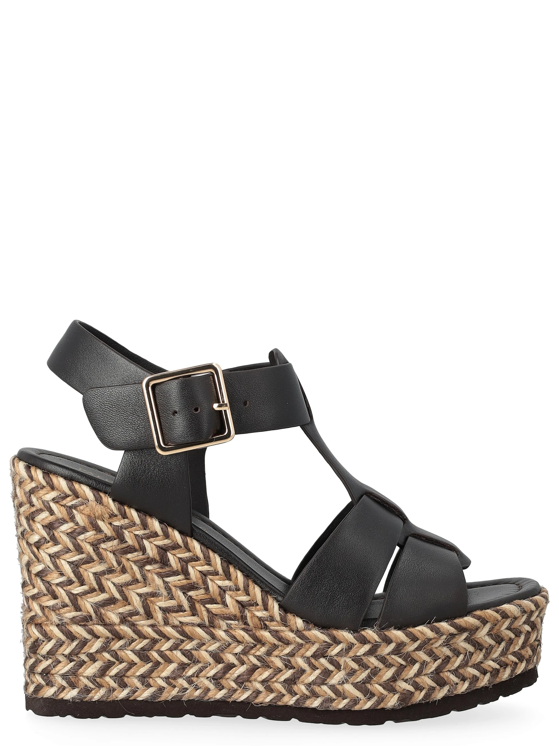 Sandalo Paloma Barceló Olivia in pelle marrone