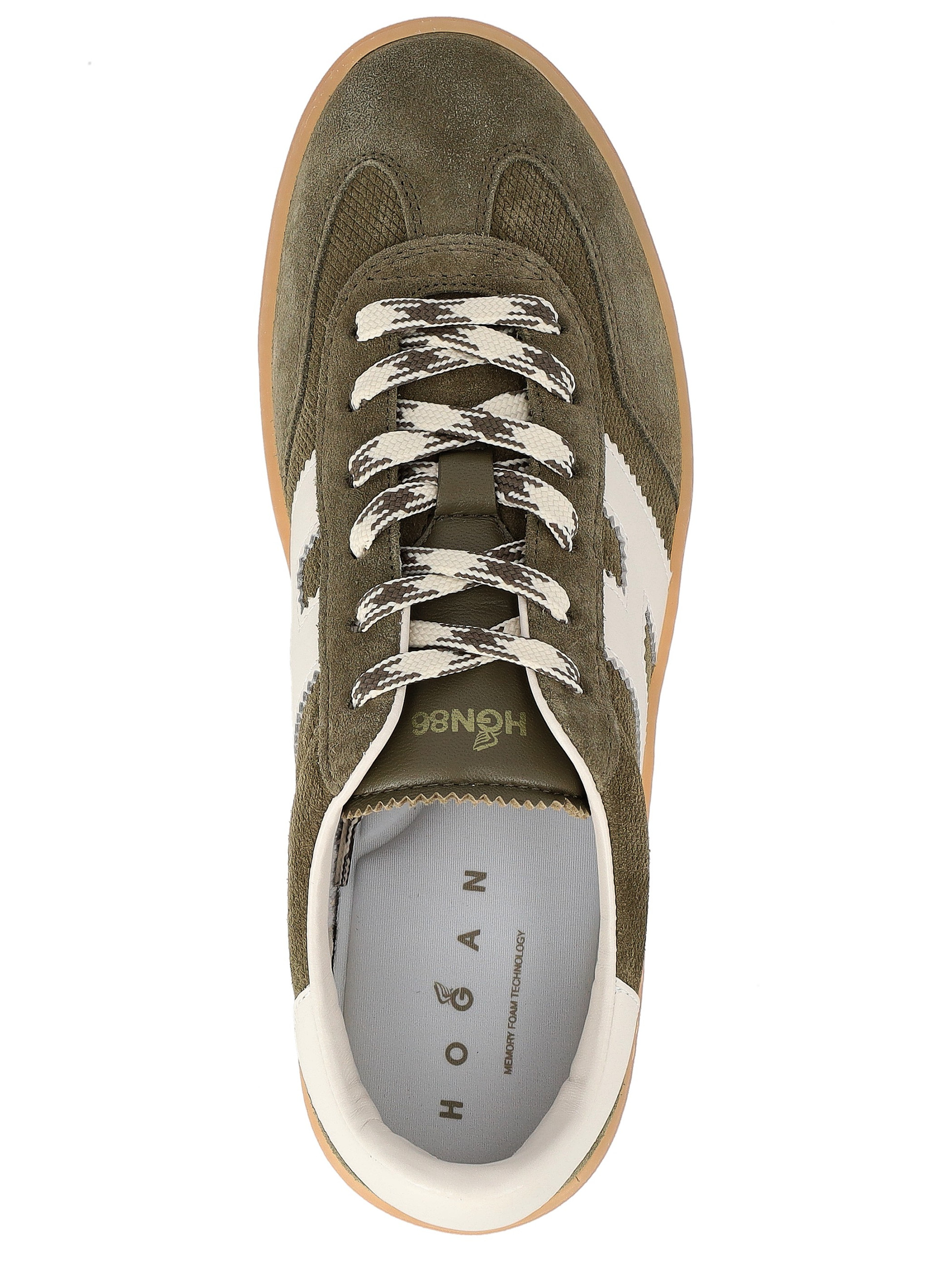 Hogan green suede sneakers | H-Brands