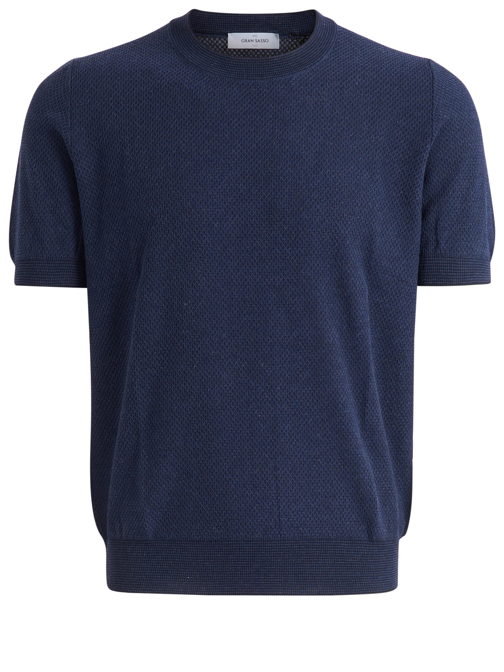 Gran Sasso T-Shirt Gran Sasso Blue Knit | H-Brands
