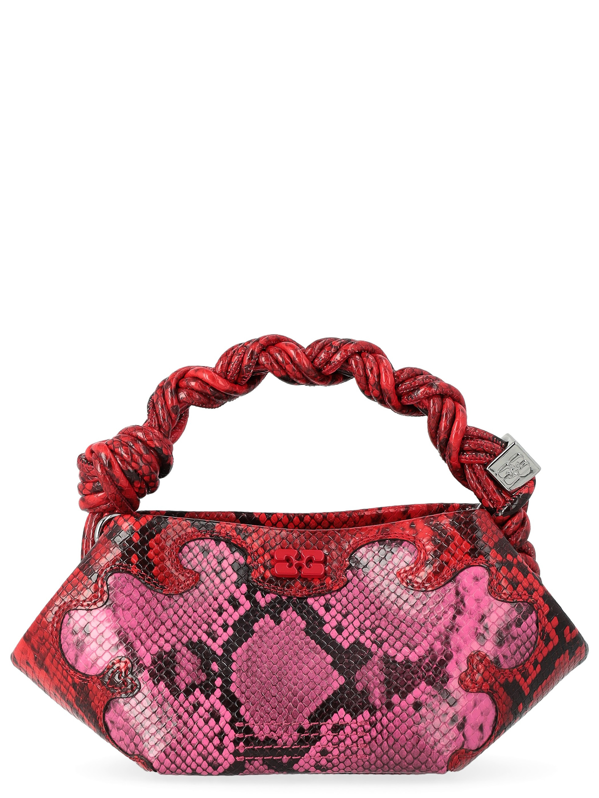Ganni Bag Mini in pink vegan leather