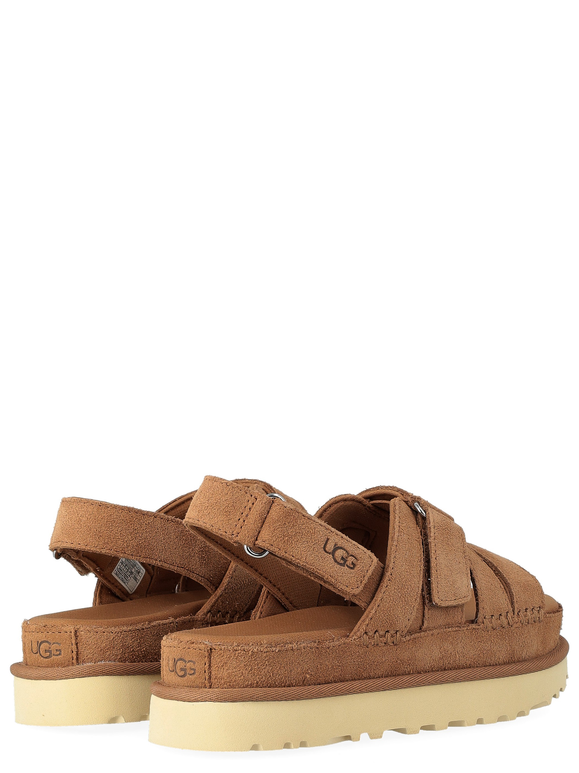 UGG Goldenstar Gleam Suede Sandal in Chestnut | H-Brands