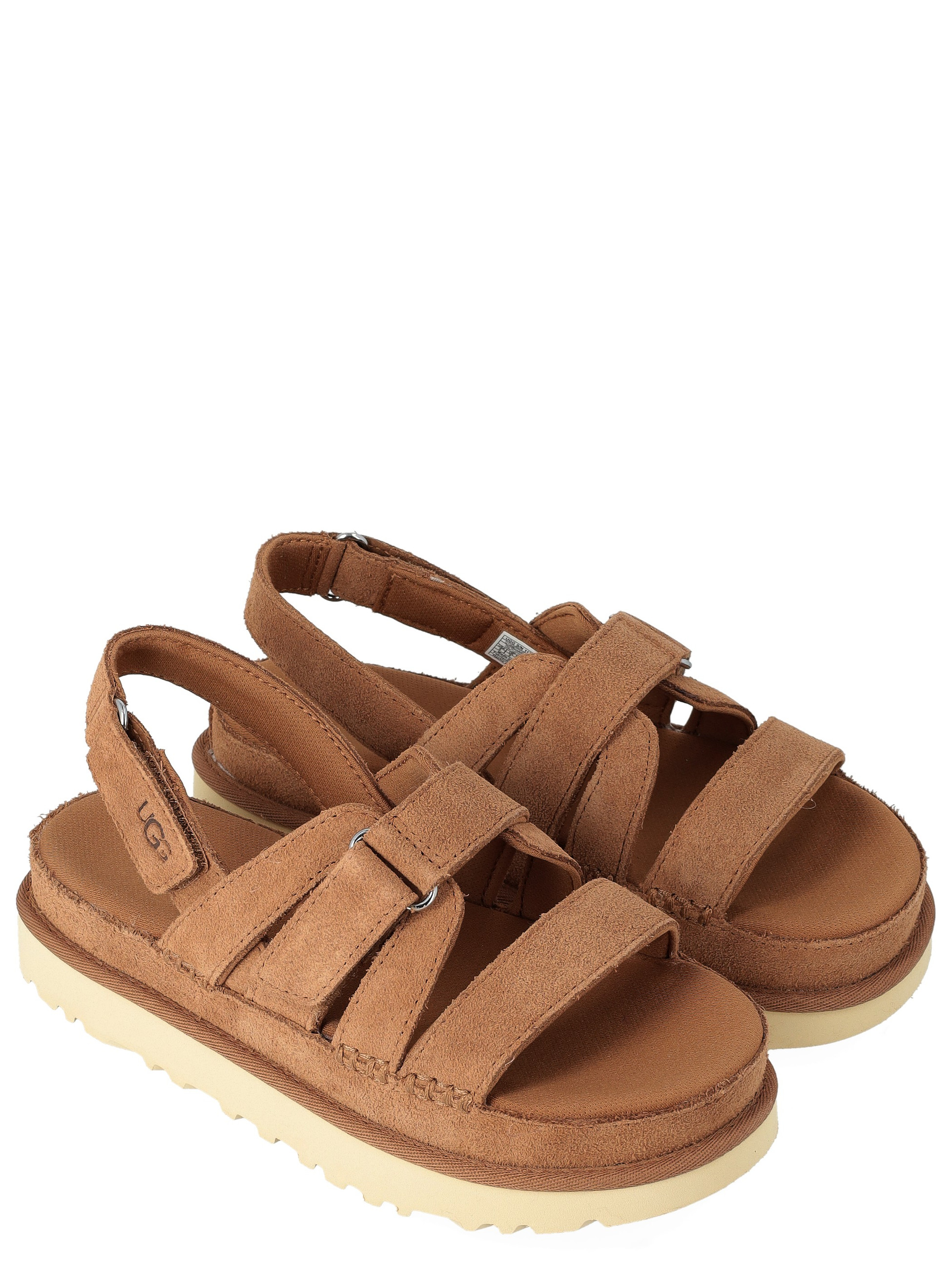 UGG Goldenstar Gleam Suede Sandal in Chestnut | H-Brands