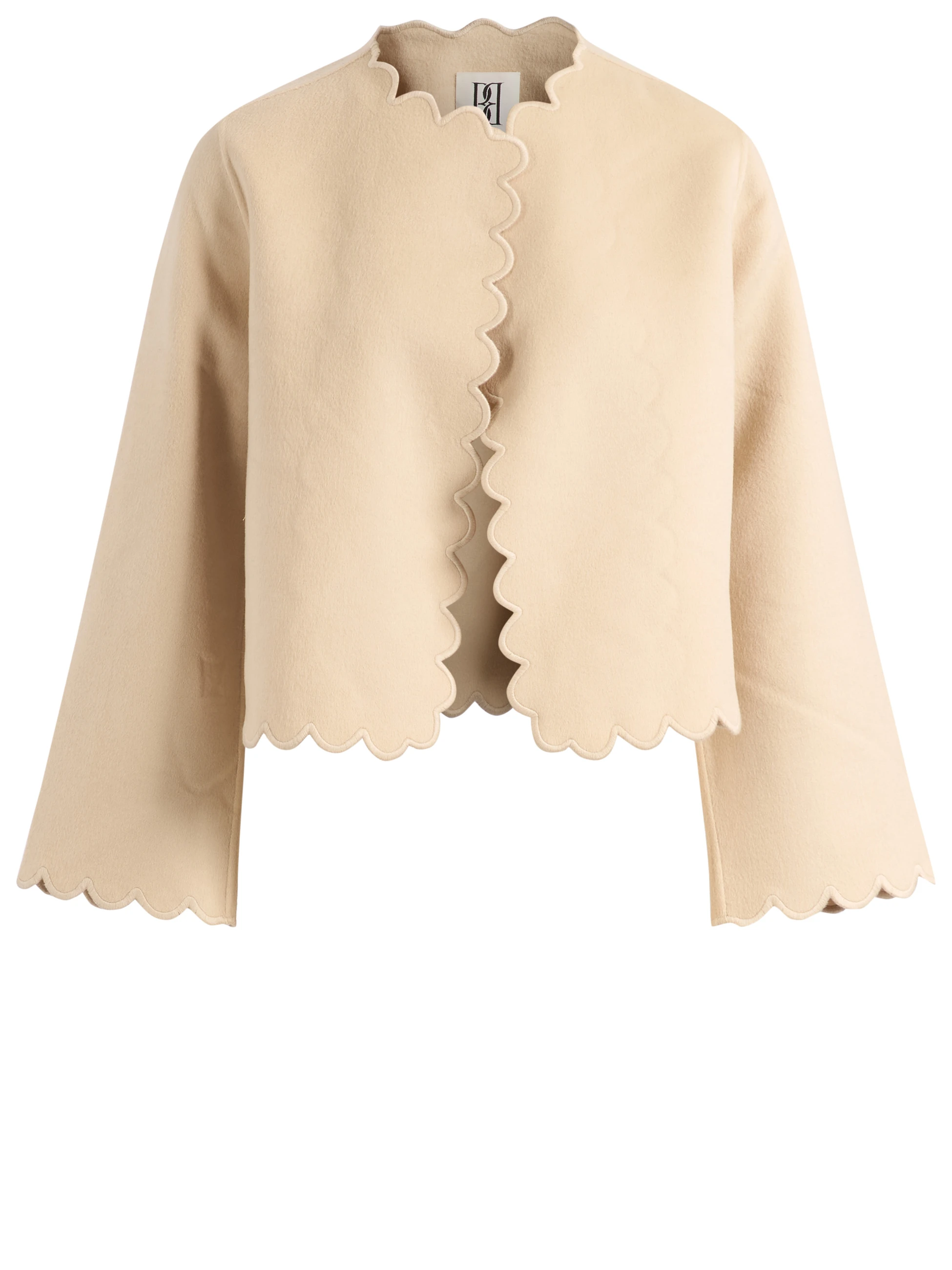 Giacca By Malene Birger Vibetta in lana crema 