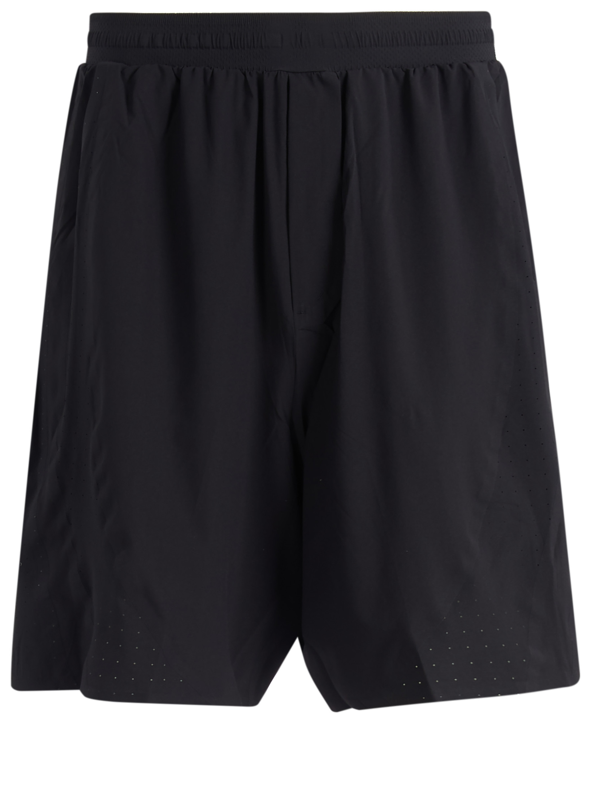 Adidas Y-3 Woven Bermuda Shorts in lightweight black fabric | H-Brands
