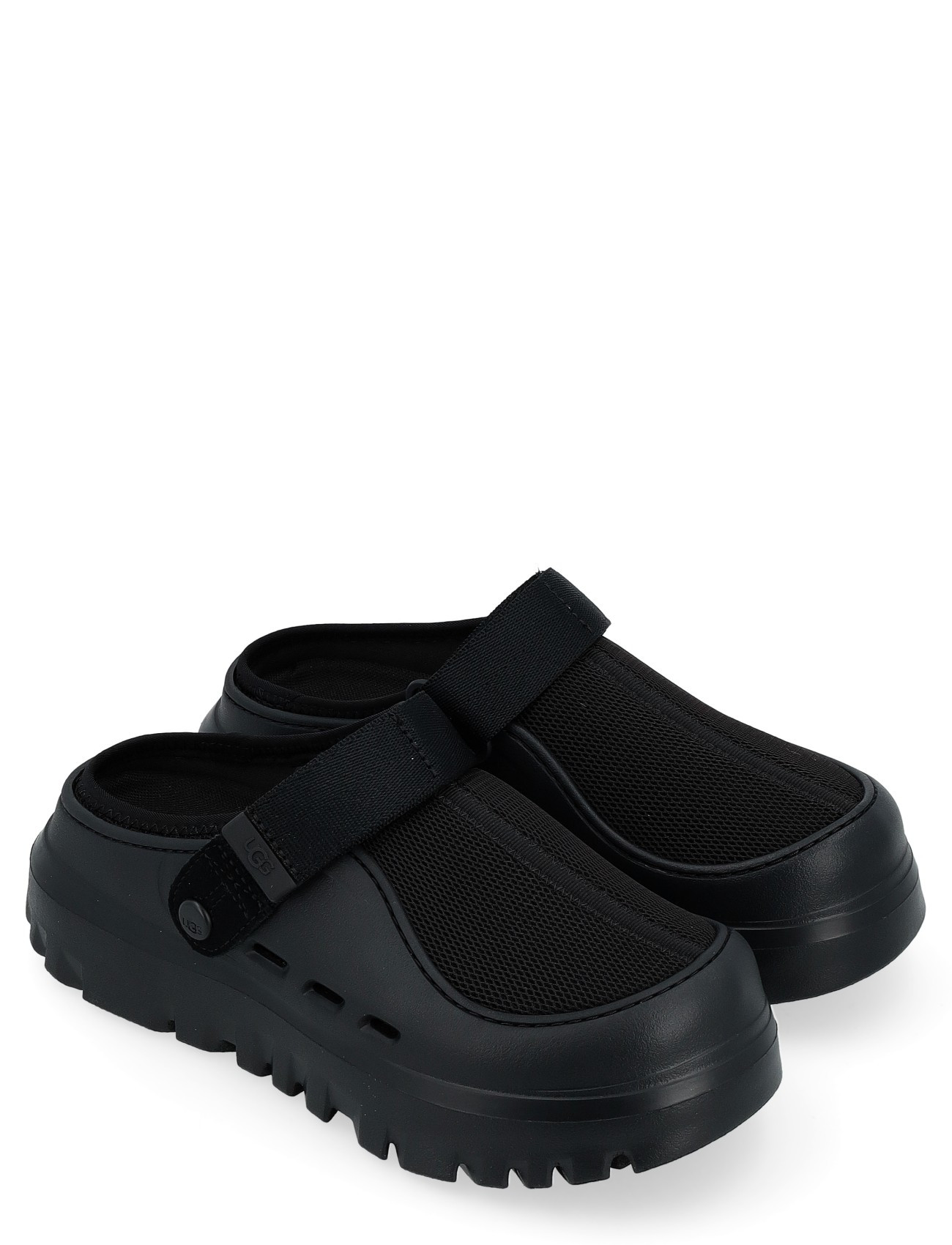 UGG PeakMod Black Mesh Clogs | H-Brands