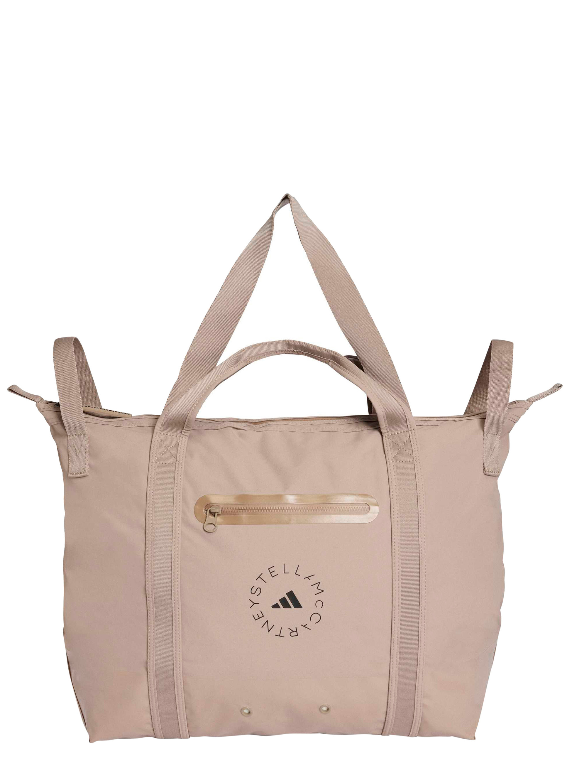 Borsa Adidas By Stella McCartney in tessuto tecnico beige