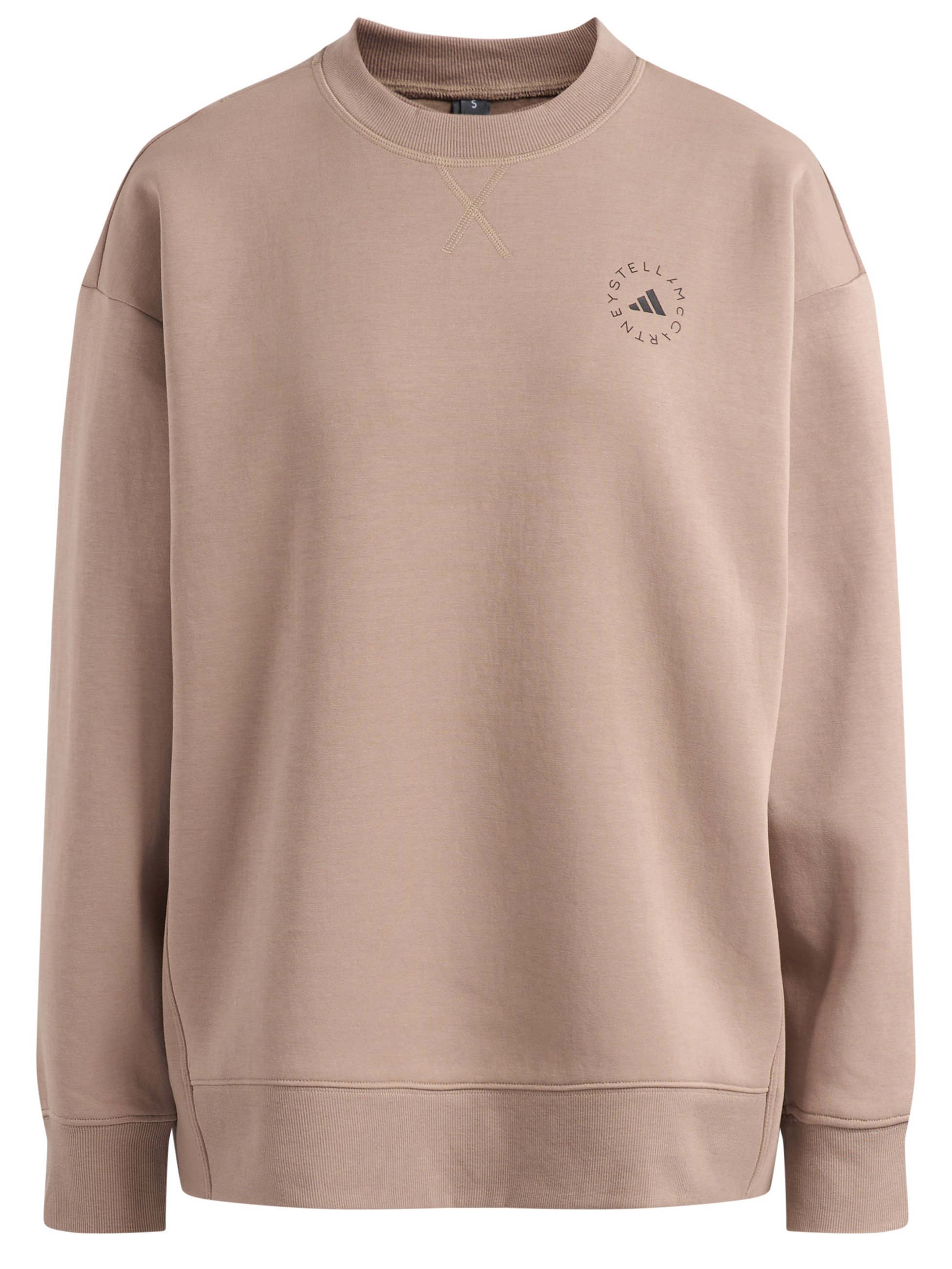 Felpa Adidas by Stella McCartney in cotone beige
