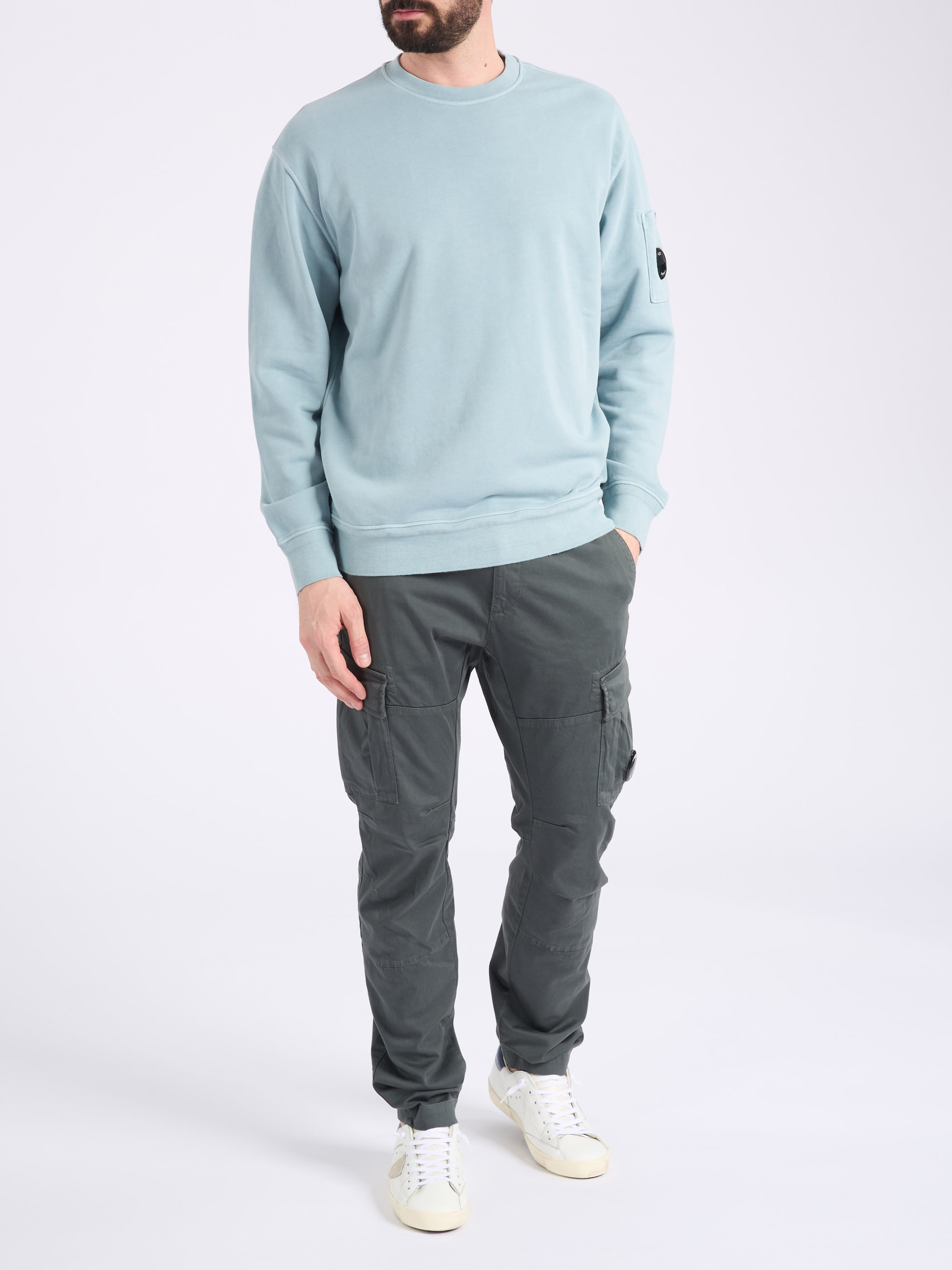 C.P. Company Light Blue C.P. Company Sweatshirt | H-Brands