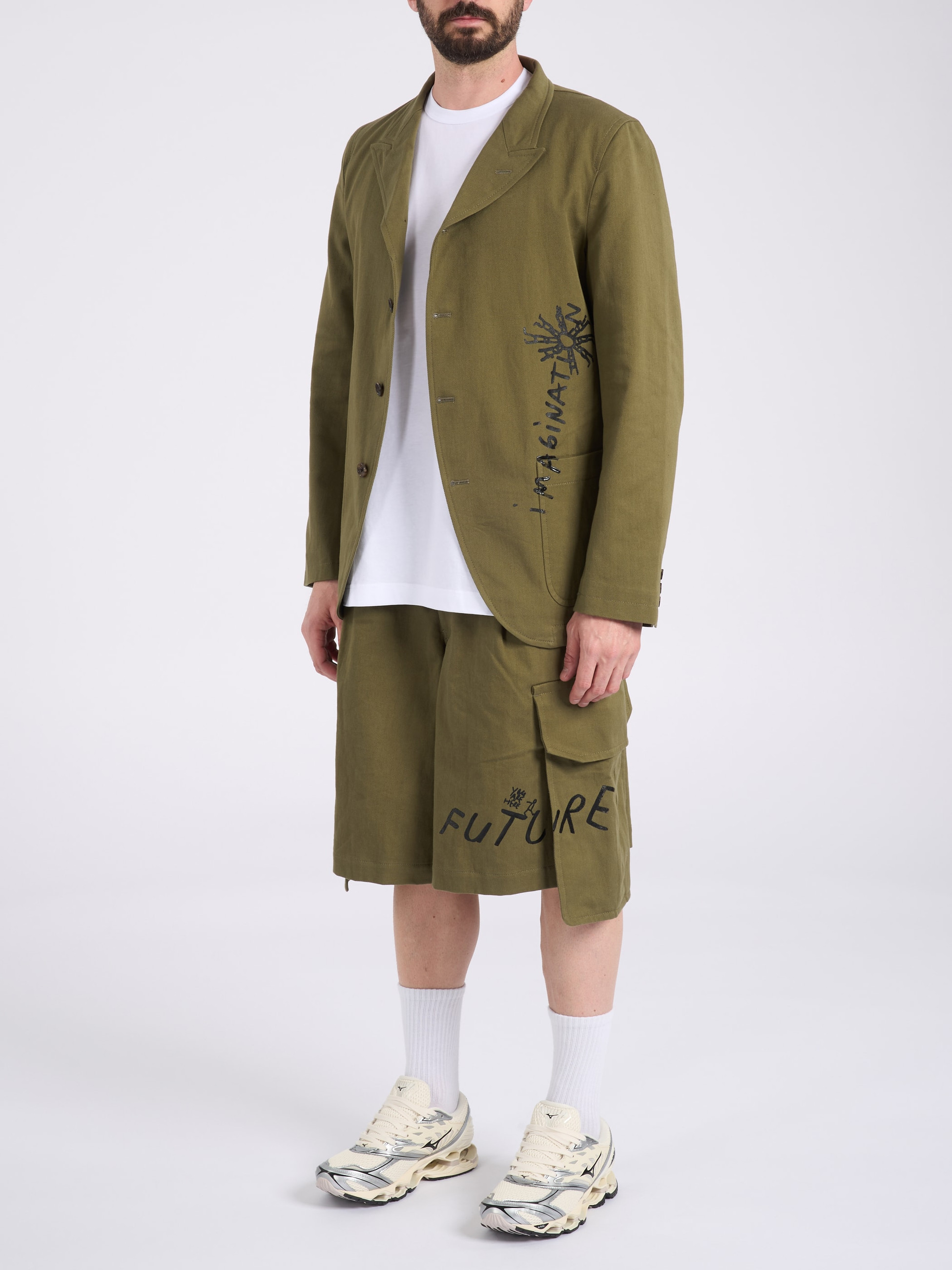 Comme des Garçons Shirt khaki Comme des Garçons Shirt Bermuda