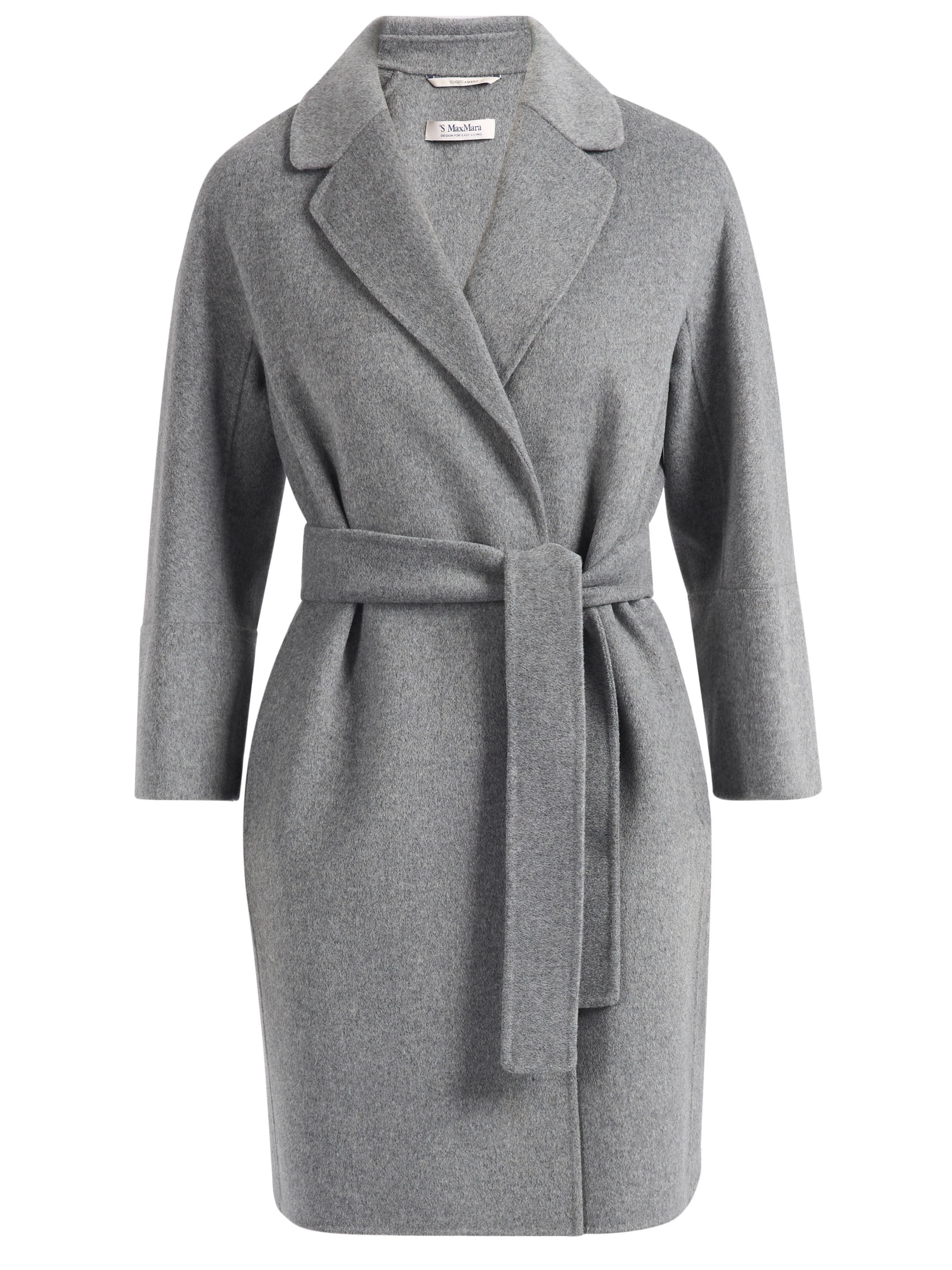 Cappotto 'S Max Mara Arona in lana grigio