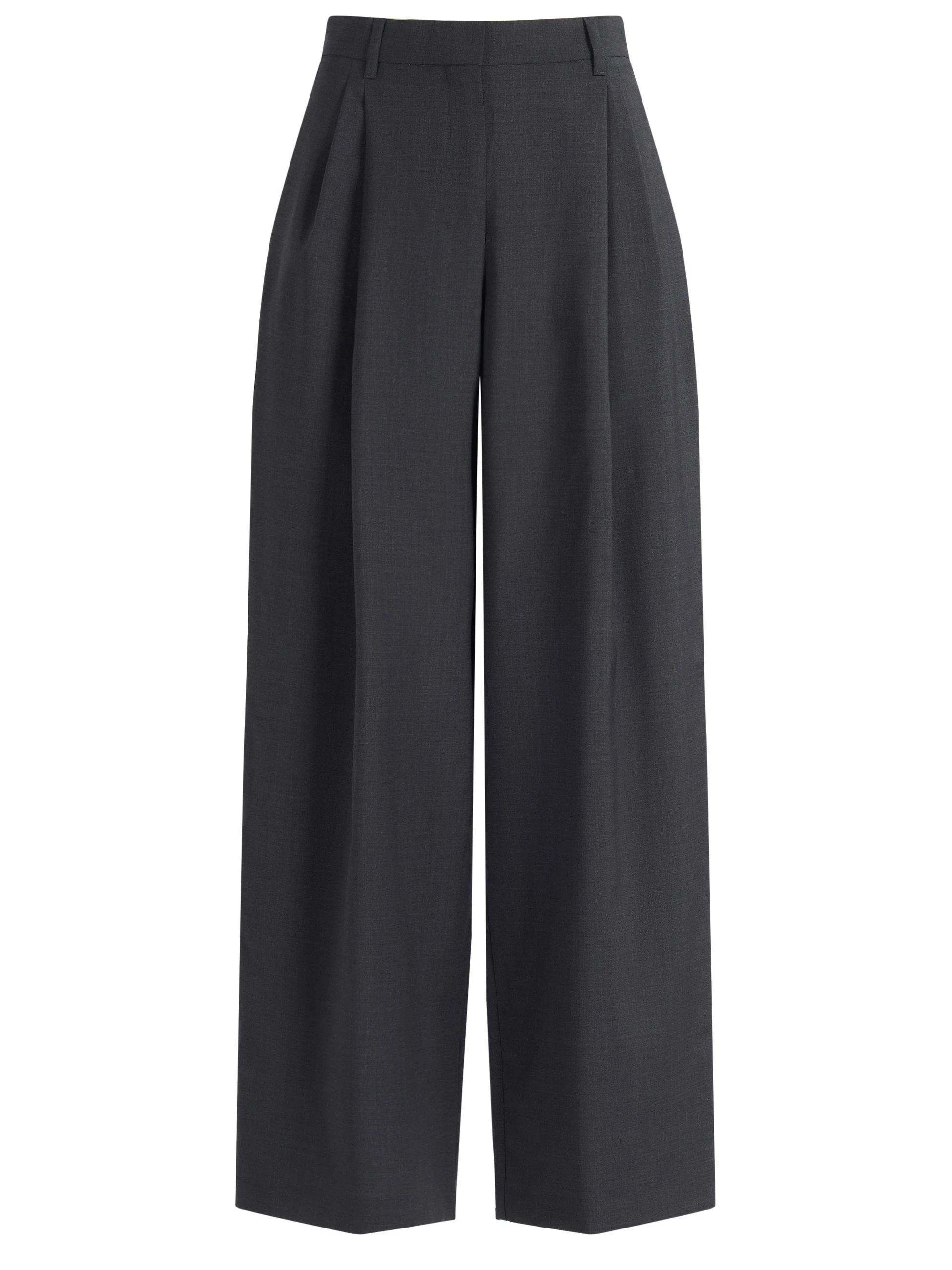 Pantalone 'S Max Mara Smmtaro in lana antracite