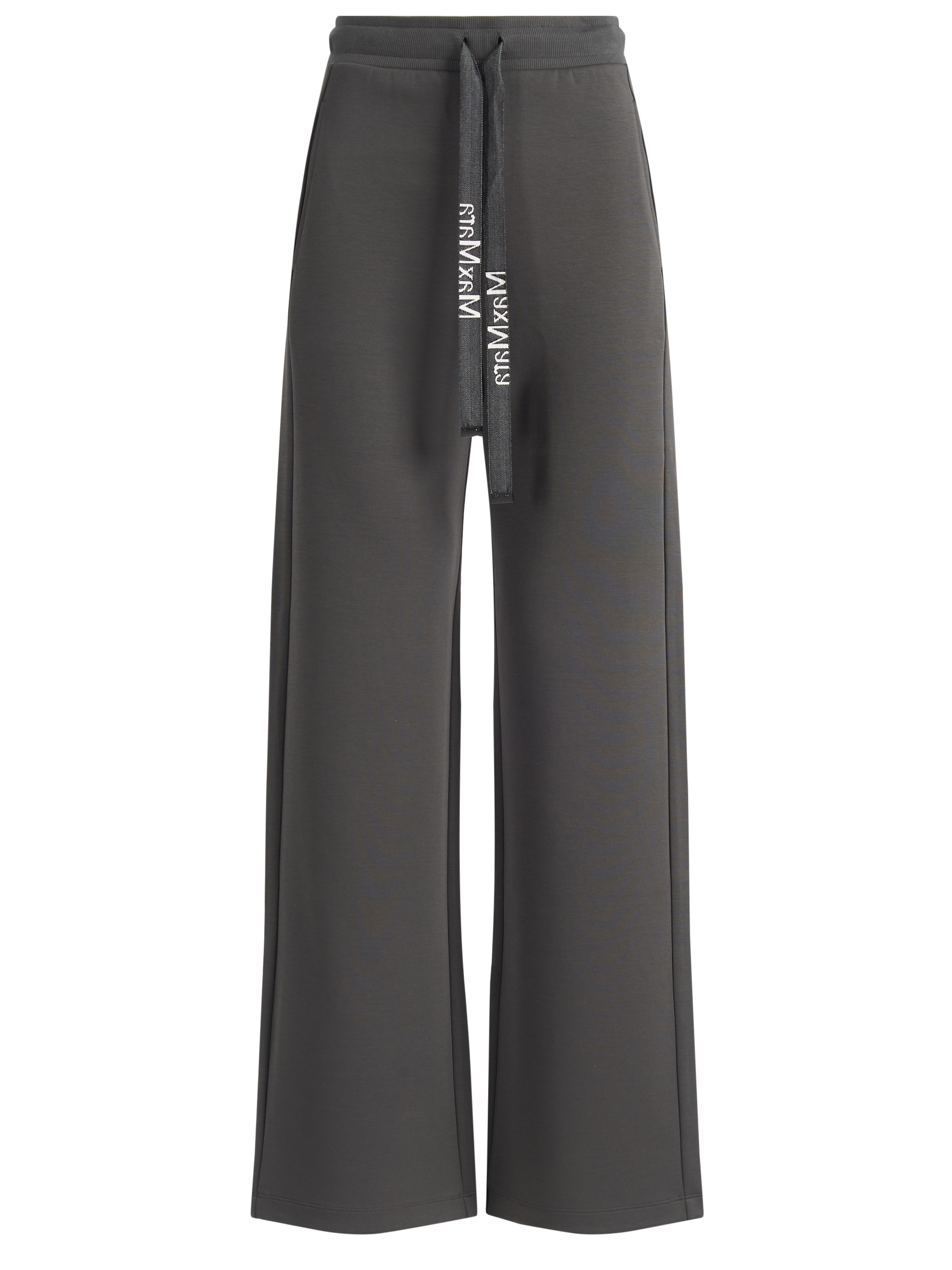 Pantalone 'S Max Mara Smmbali in jersey grigio scuro