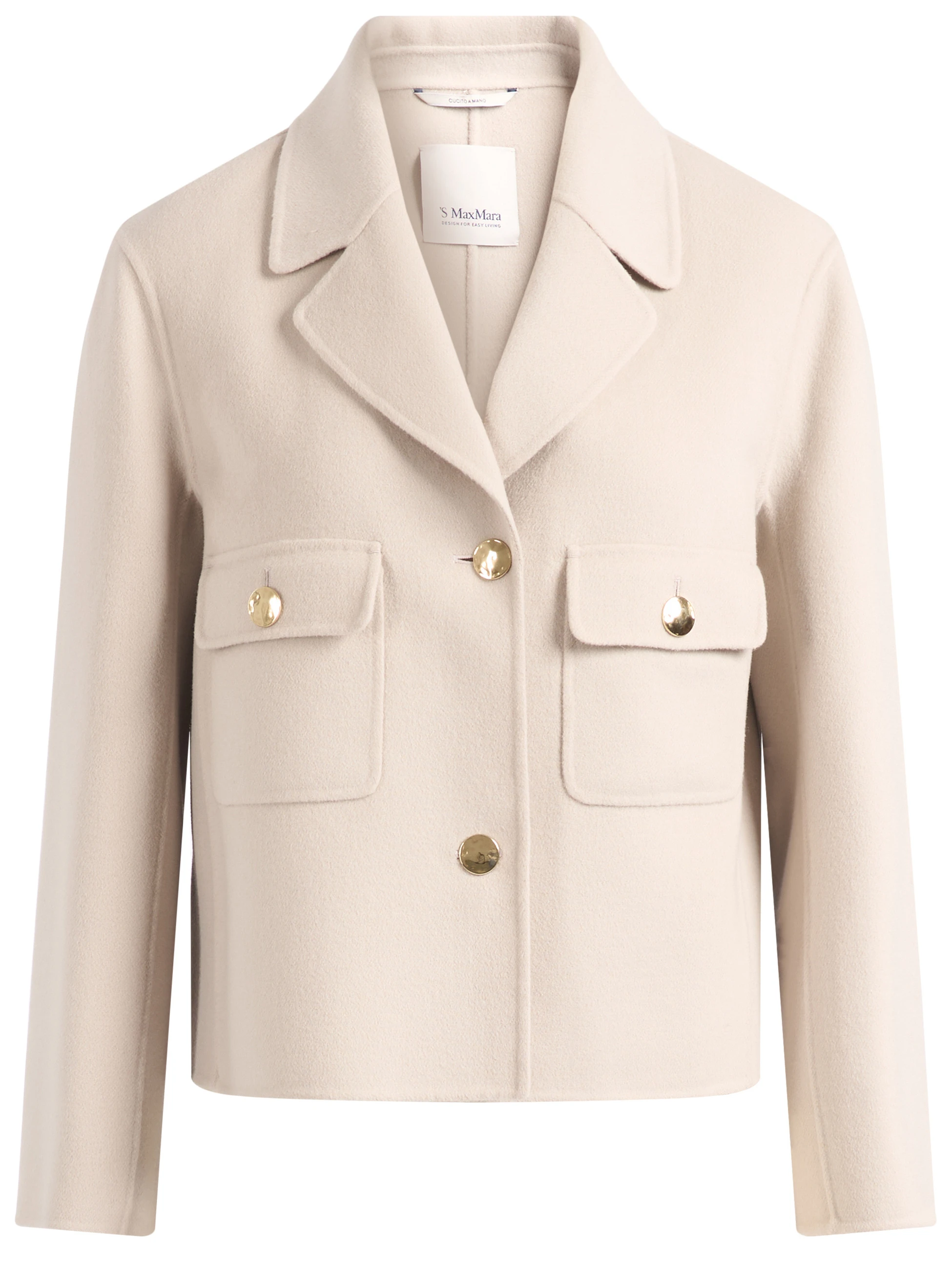 Giacca 'S Max Mara Smmsorriso in lana beige