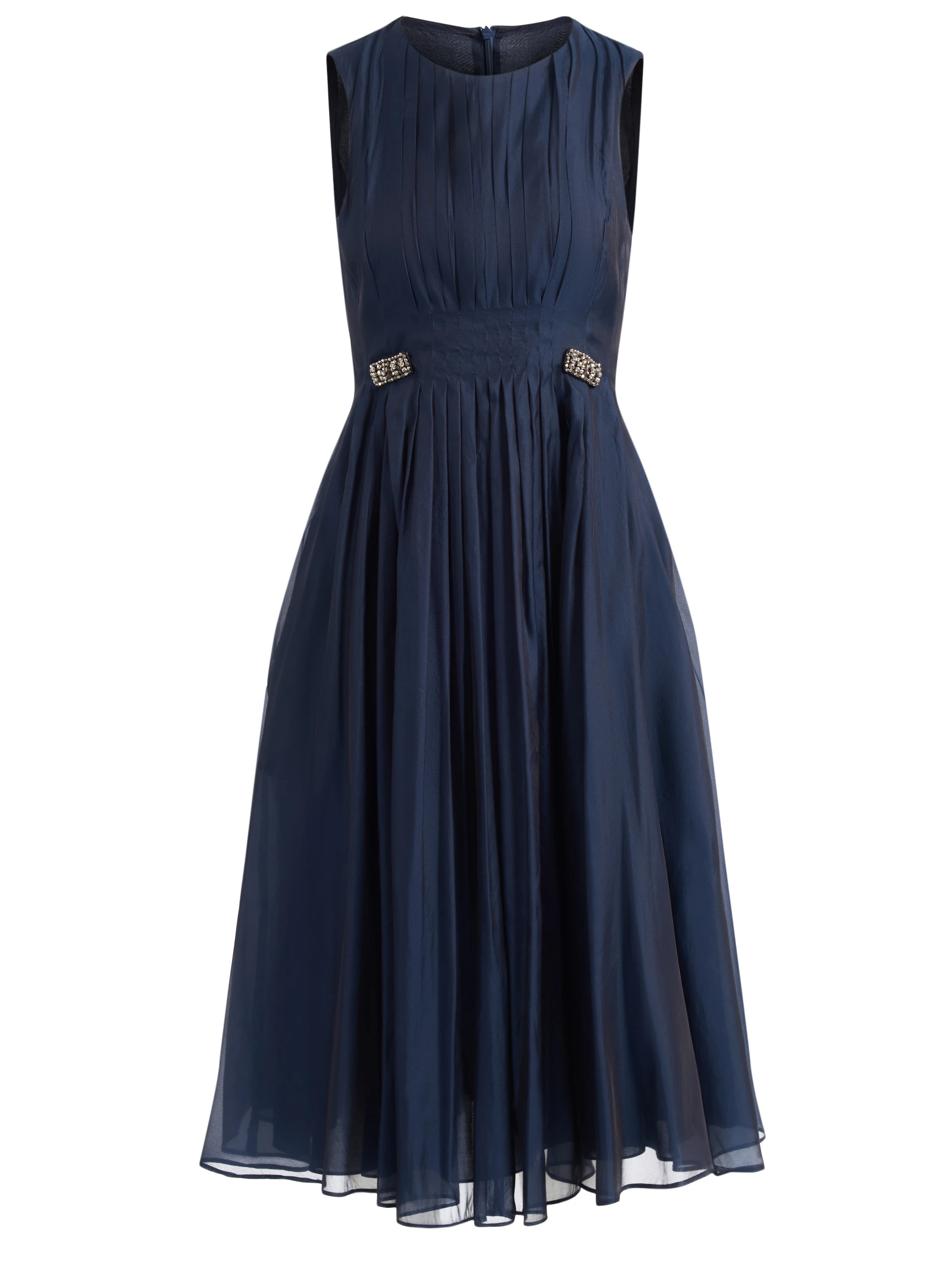 Abito 'S Max Mara Stmwally in organza blu